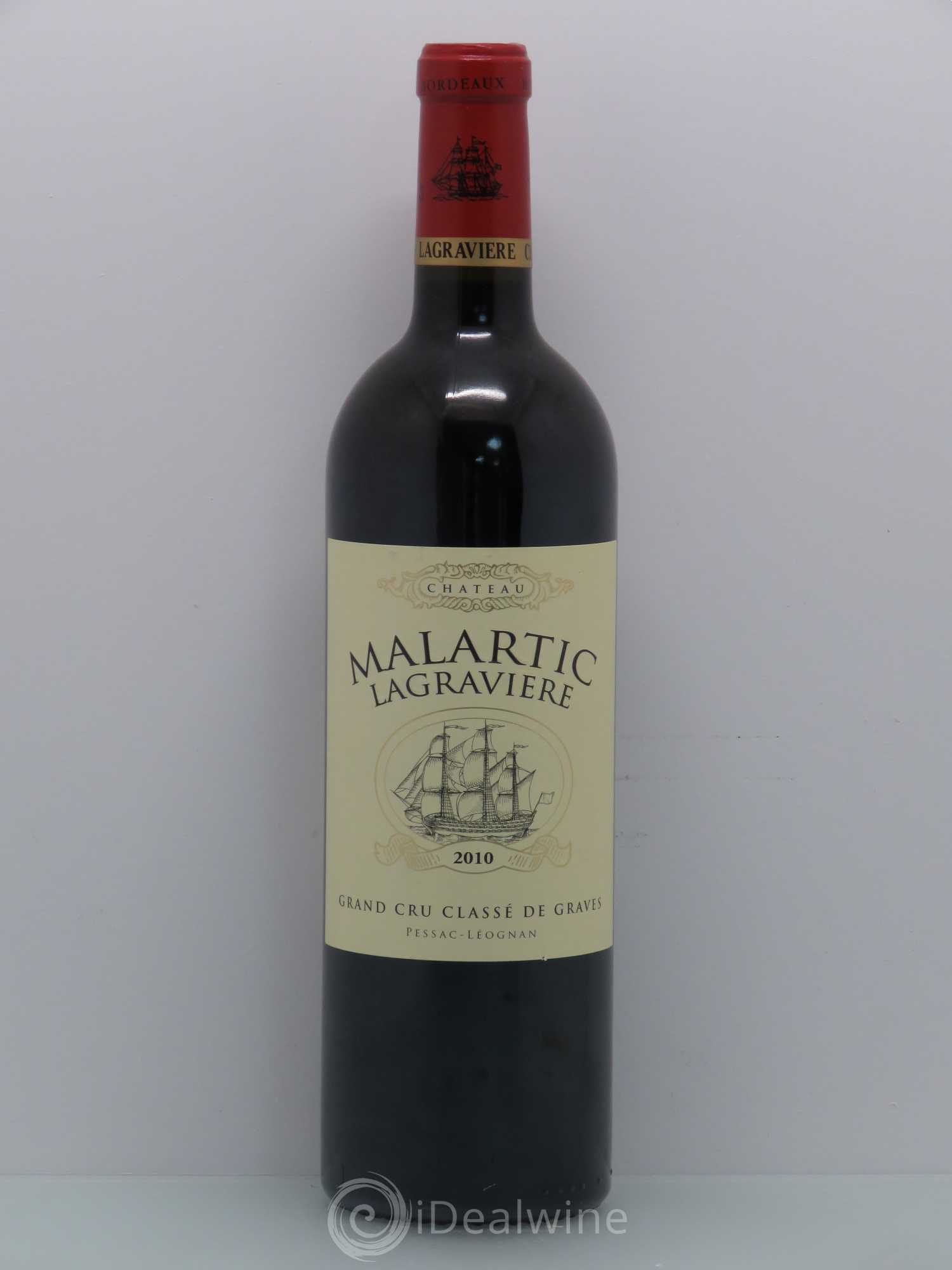 Château Malartic-Lagravière Cru Classé de Graves 2010 - Lot de 1 bouteille - 0