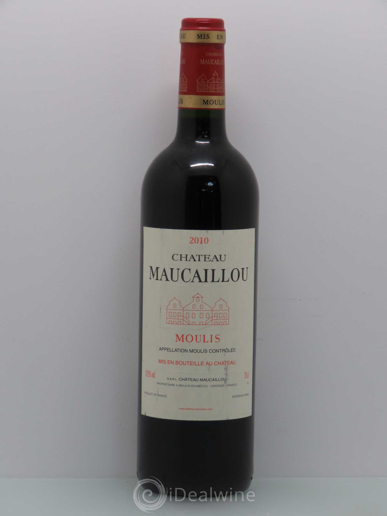 Château Maucaillou 2010 - Lot de 1 bouteille - 0