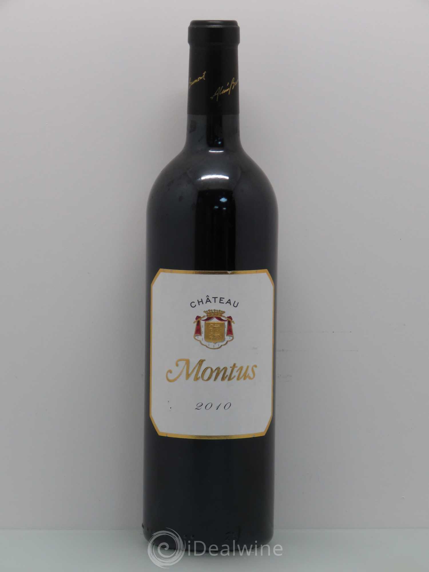 Madiran Château Montus Alain Brumont 2010 - Lot de 1 bouteille - 0