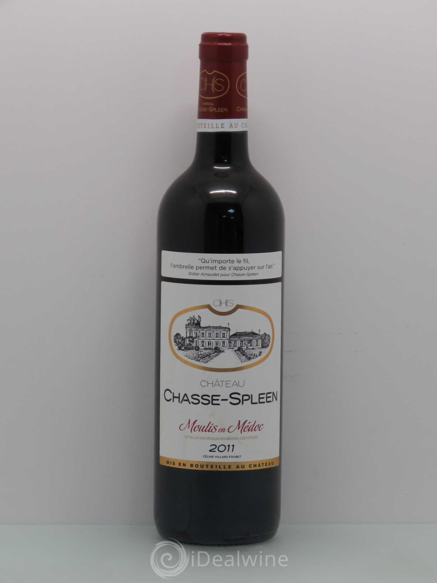 Château Chasse Spleen 2011 - Lot de 1 bouteille - 0