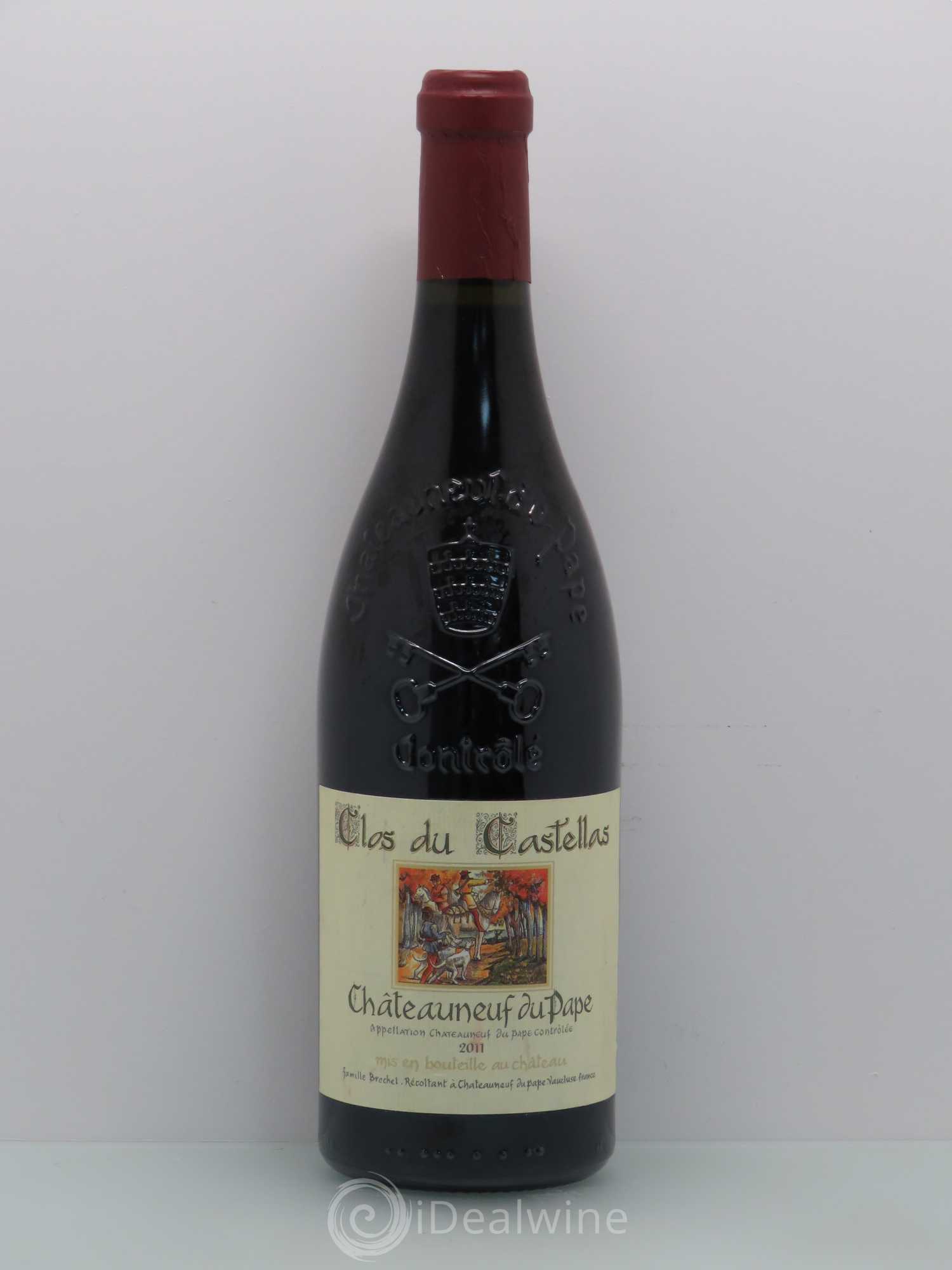 Châteauneuf-du-Pape Clos Castellas 2011 - Posten von 1 Flasche - 0