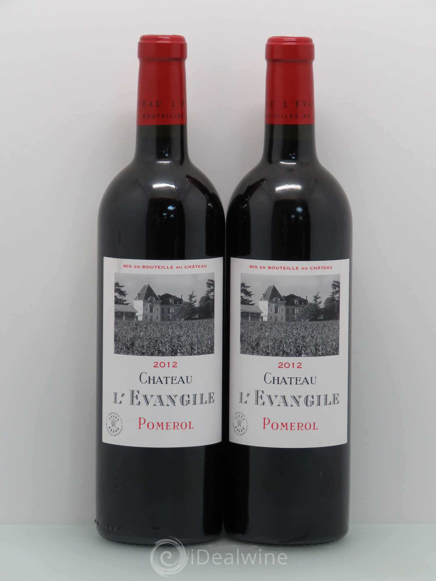Château l' Évangile 2012 - Lot de 2 bouteilles - 0