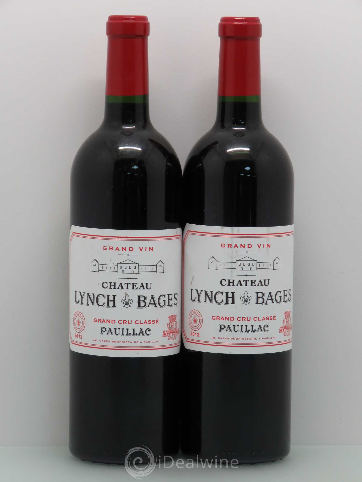 Château Lynch Bages 5ème Grand Cru Classé 2012 - Lot de 2 bouteilles - 0