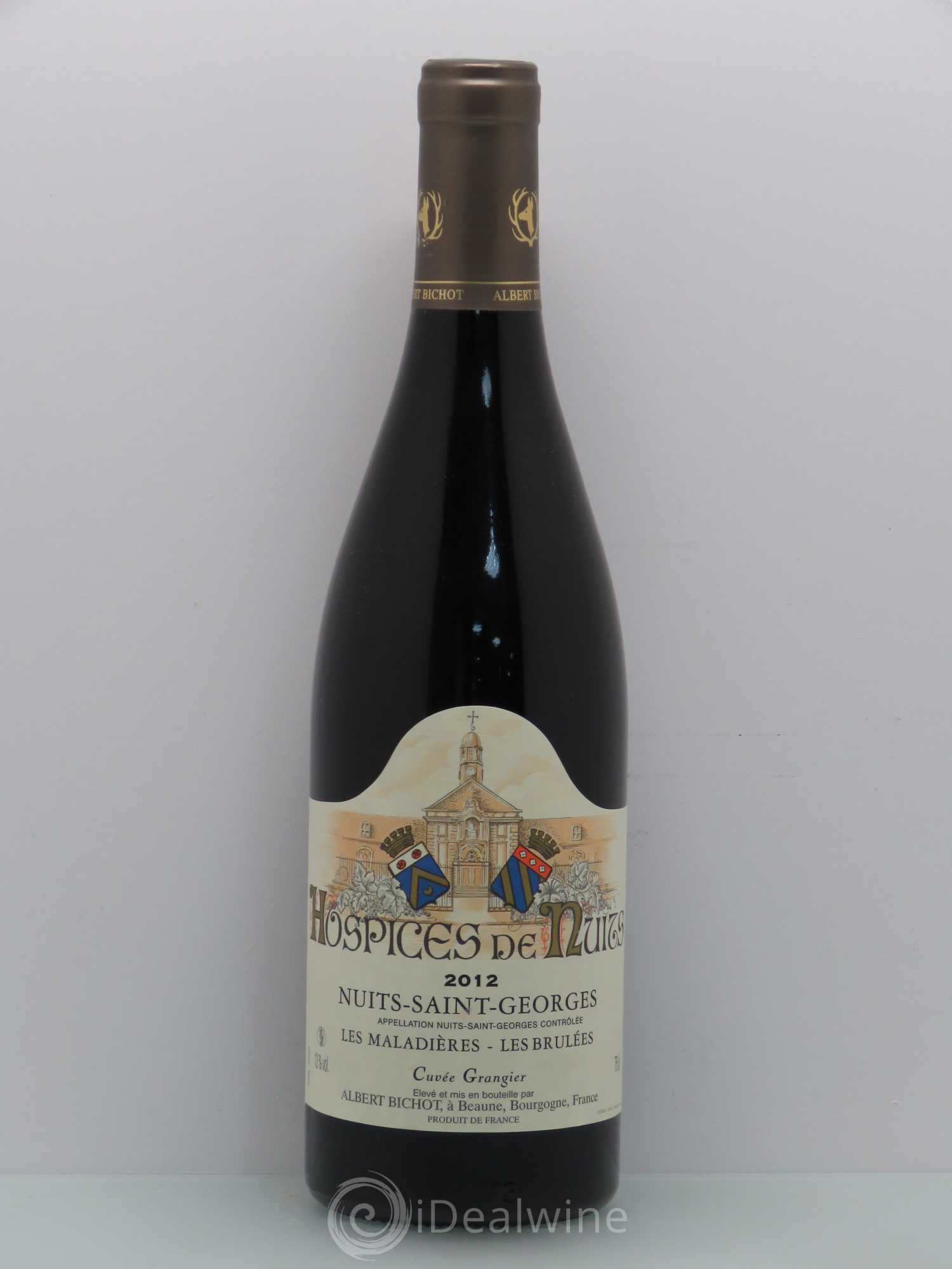 Nuits-Saint-Georges 1er Cru Les Maladières- Les Brûlées Cuvée Grangier 2012 - Posten von 1 Flasche - 0