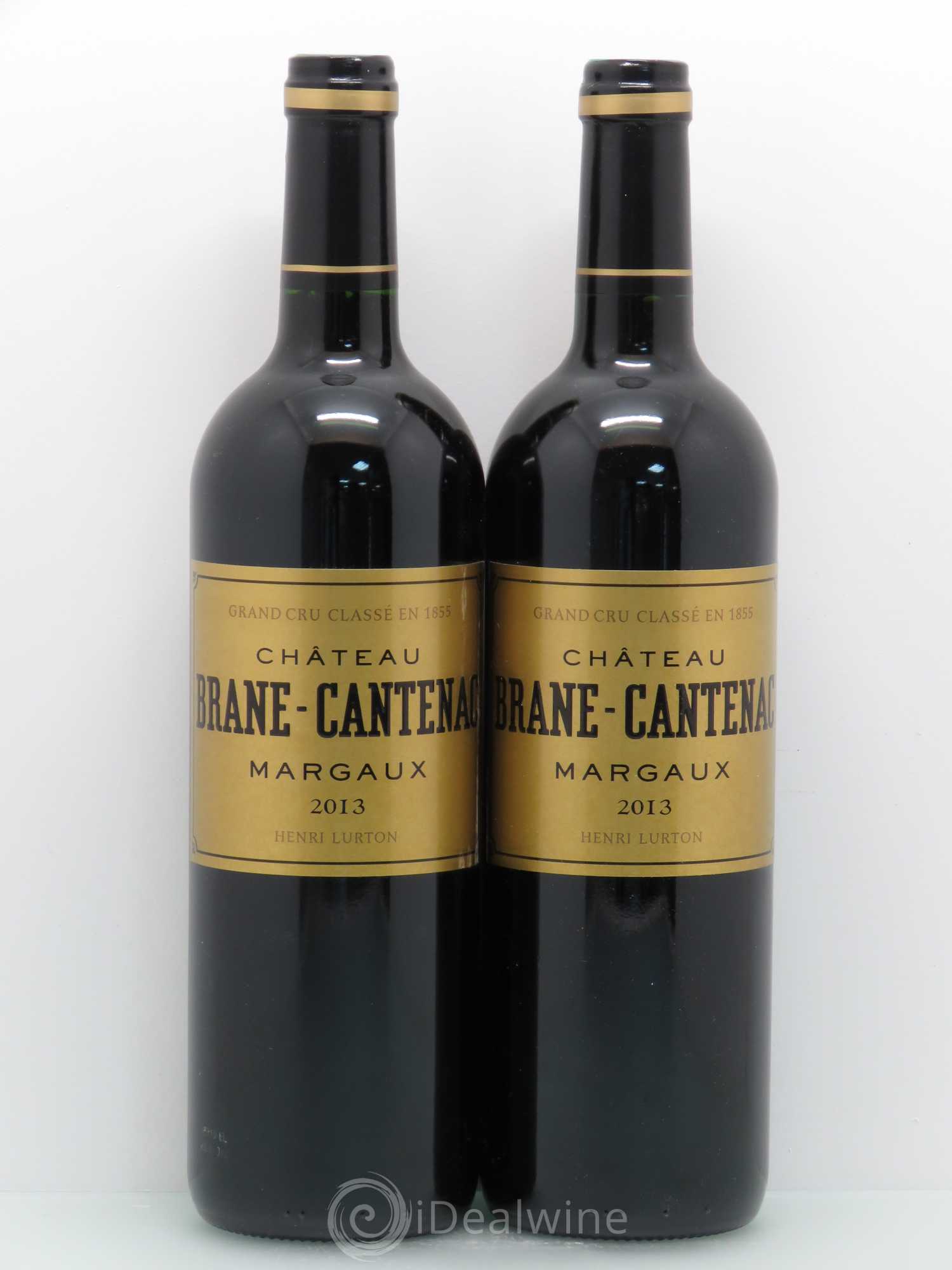 Château Brane Cantenac 2ème Grand Cru Classé 2013 - Lotto di 2 bottiglie - 0