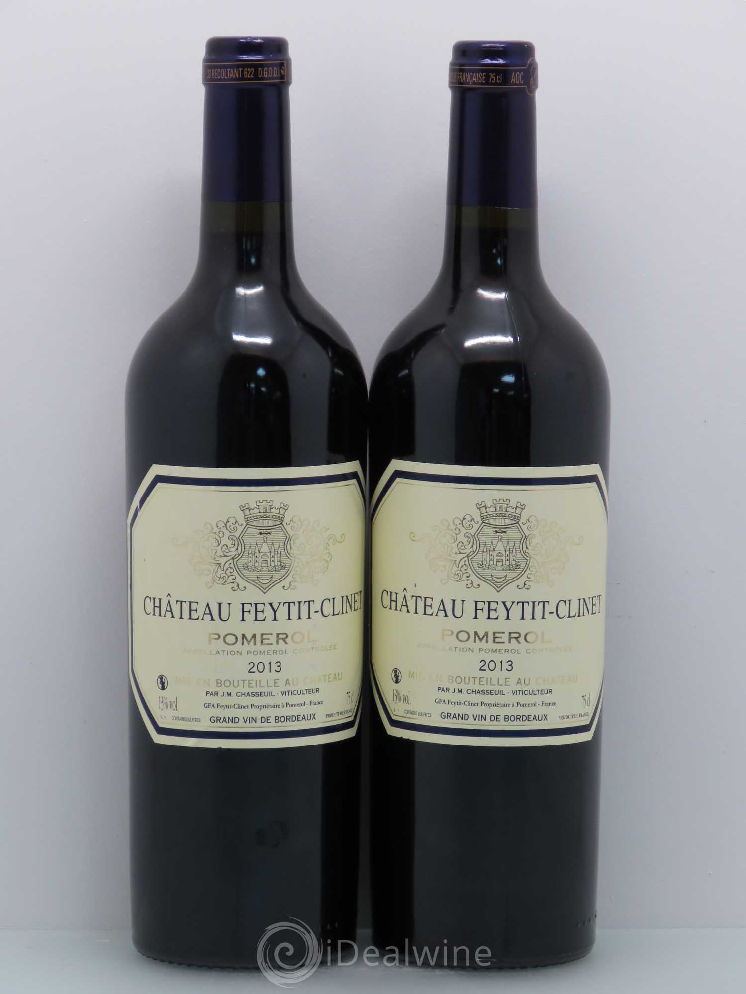 Château Feytit-Clinet 2013 - Lot de 2 bouteilles - 0