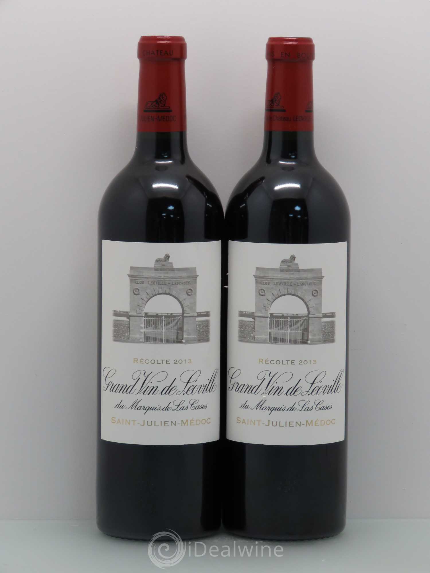 Château Léoville Las Cases 2ème Grand Cru Classé 2013 - Lot de 2 bouteilles - 0