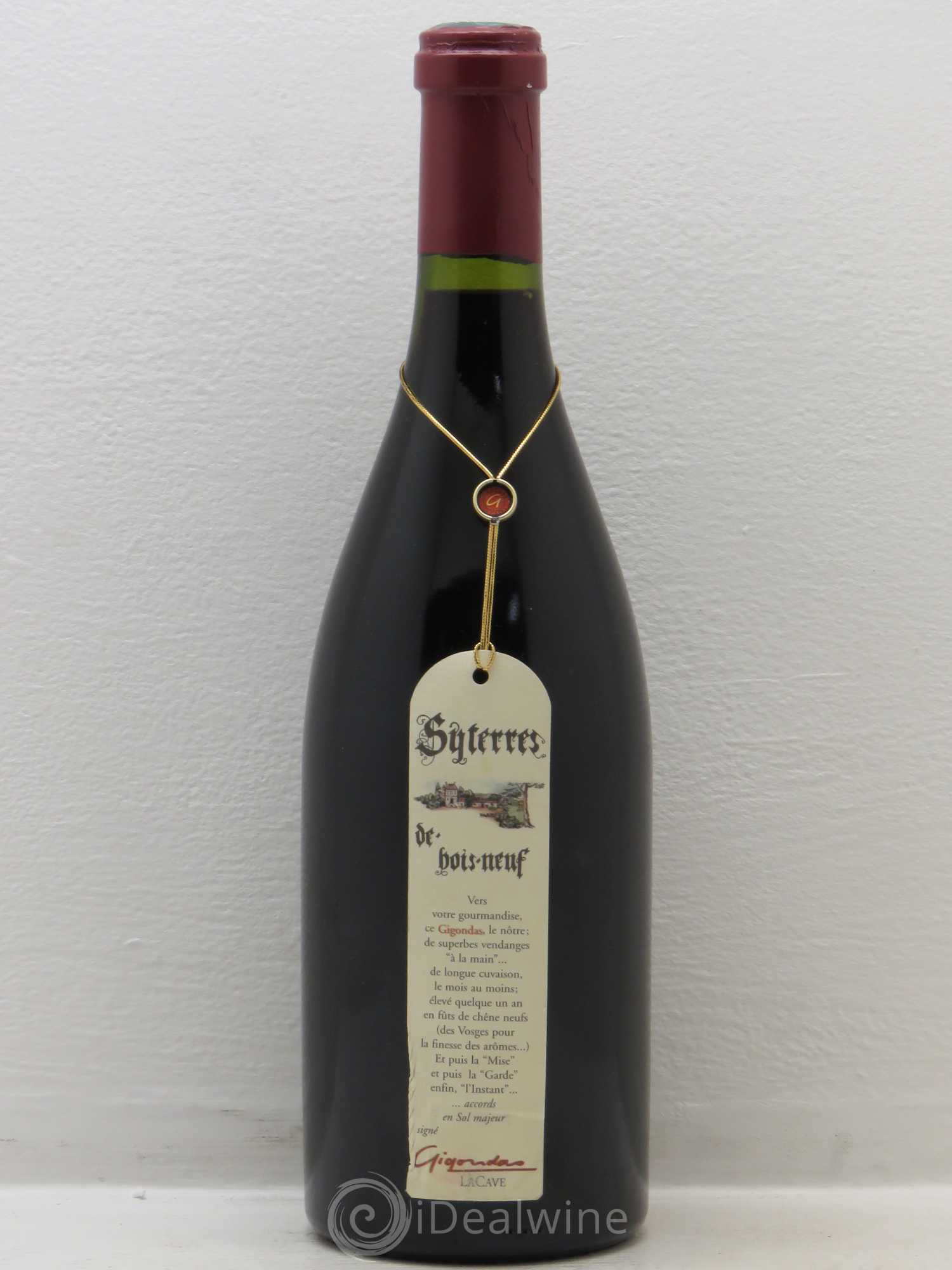 Gigondas Syterres De Bois Neuf La Cave 2007 - Posten von 1 Flasche - 0