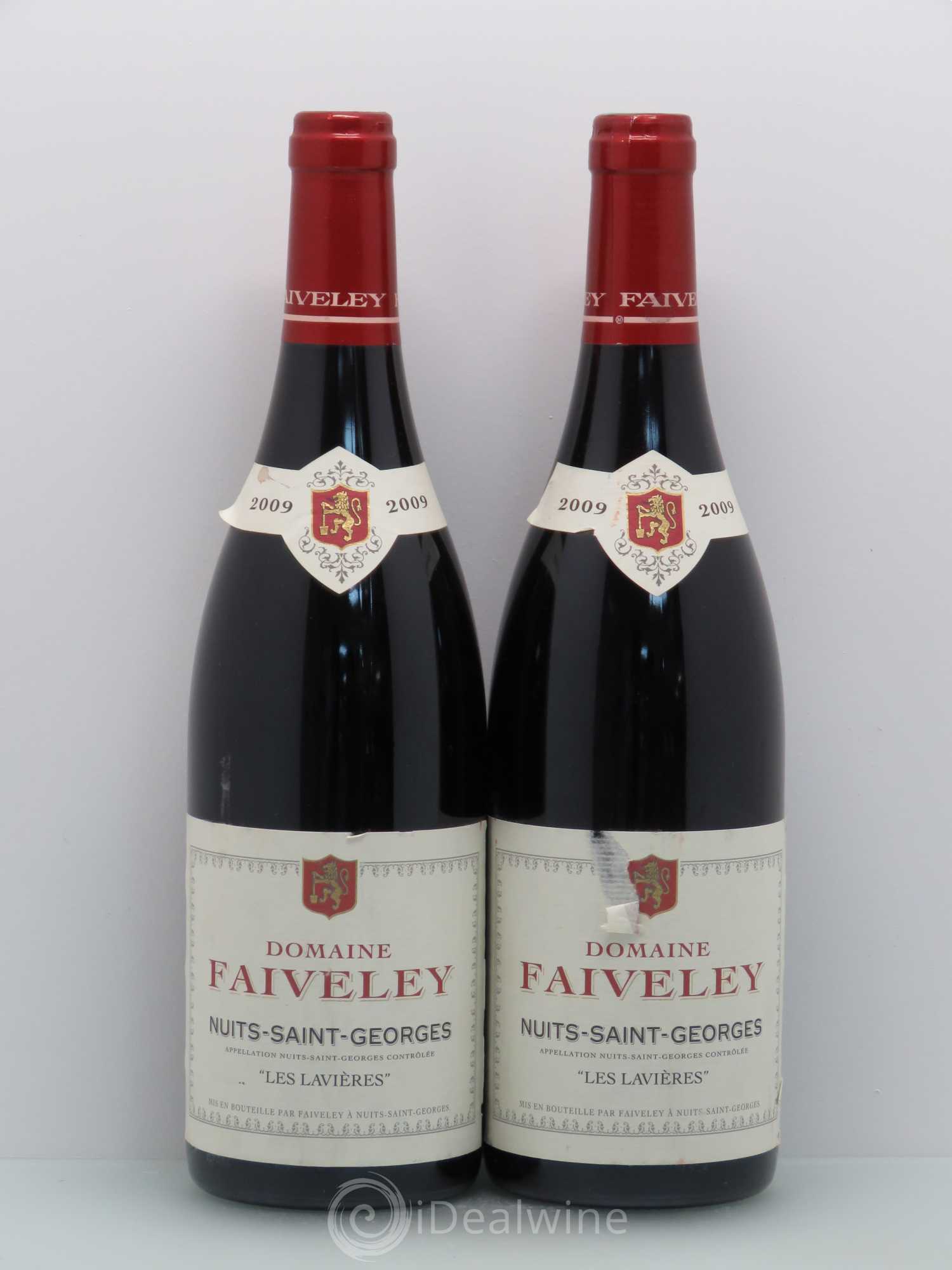 Nuits-Saint-Georges Les Lavières - Faiveley 2009 - Posten von 2 Flaschen - 0