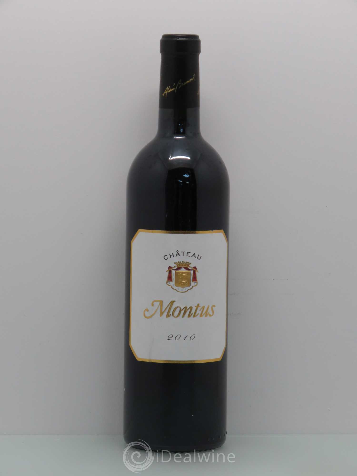 Madiran Château Montus Alain Brumont 2010 - Lot de 1 bouteille - 0