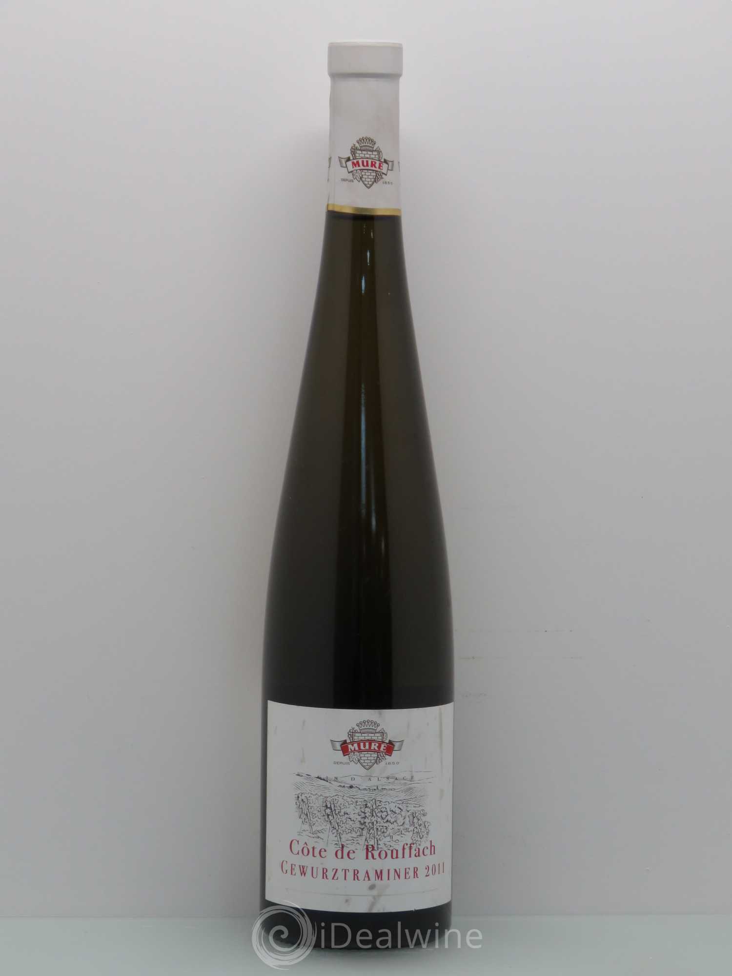 Gewurztraminer Côte de Rouffach - Mure 2011 - Lot de 1 bouteille - 0