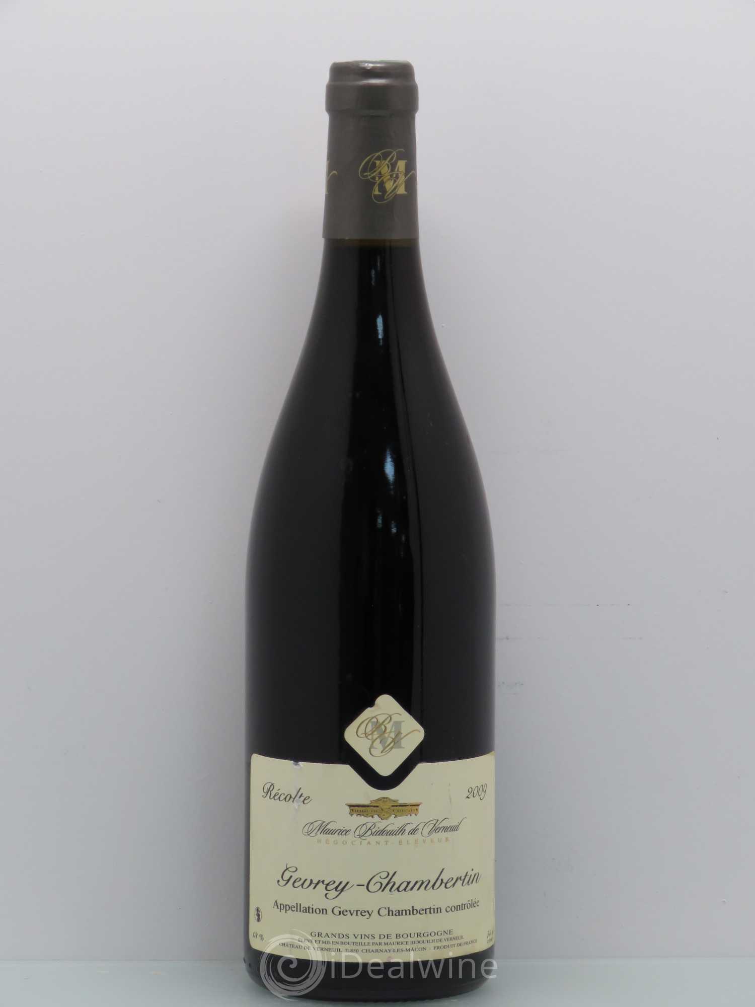 Gevrey-Chambertin Maurice Bidouilh de Verneuil 2009 - Posten von 1 Flasche - 0