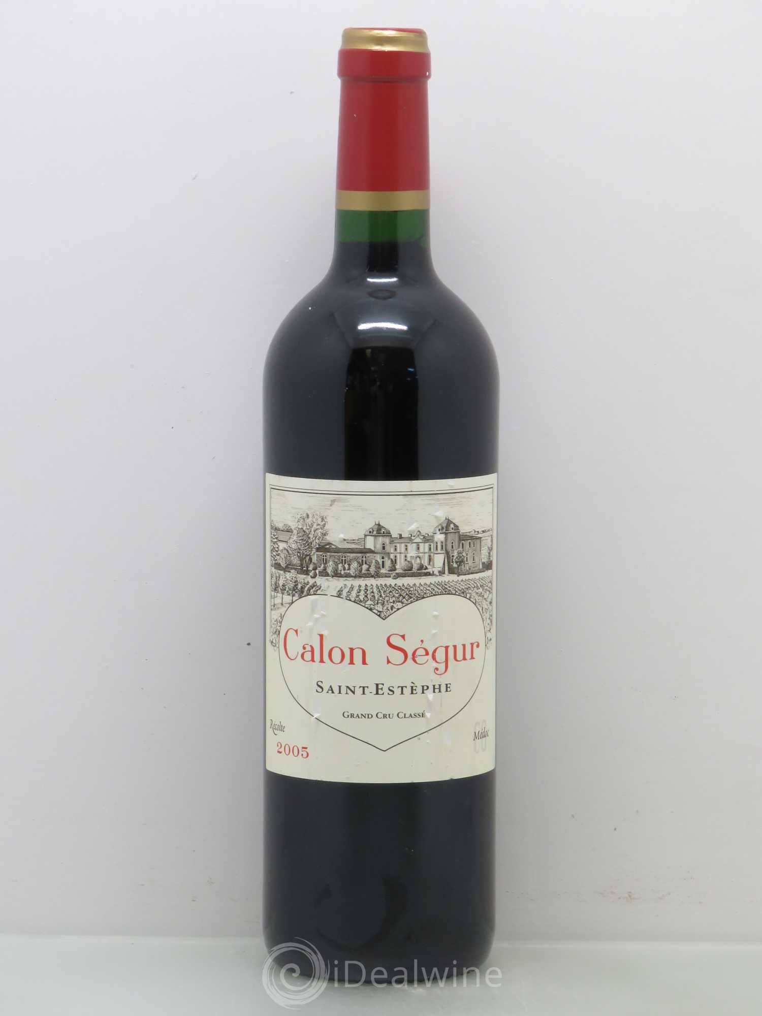 Château Calon Ségur 3ème Grand Cru Classé 2005 - Lot de 1 bouteille - 0