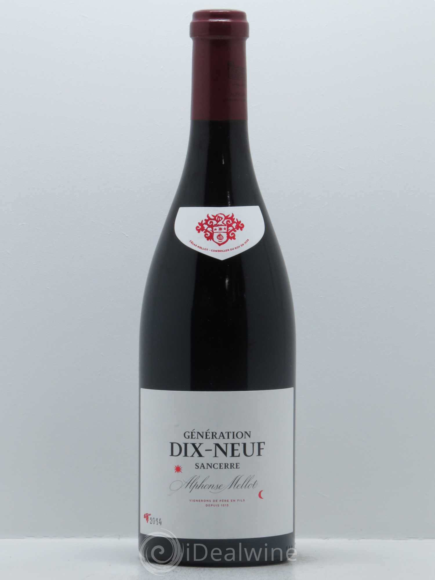 Sancerre Génération XIX Alphonse Mellot 2014 - Lot de 1 bouteille - 0