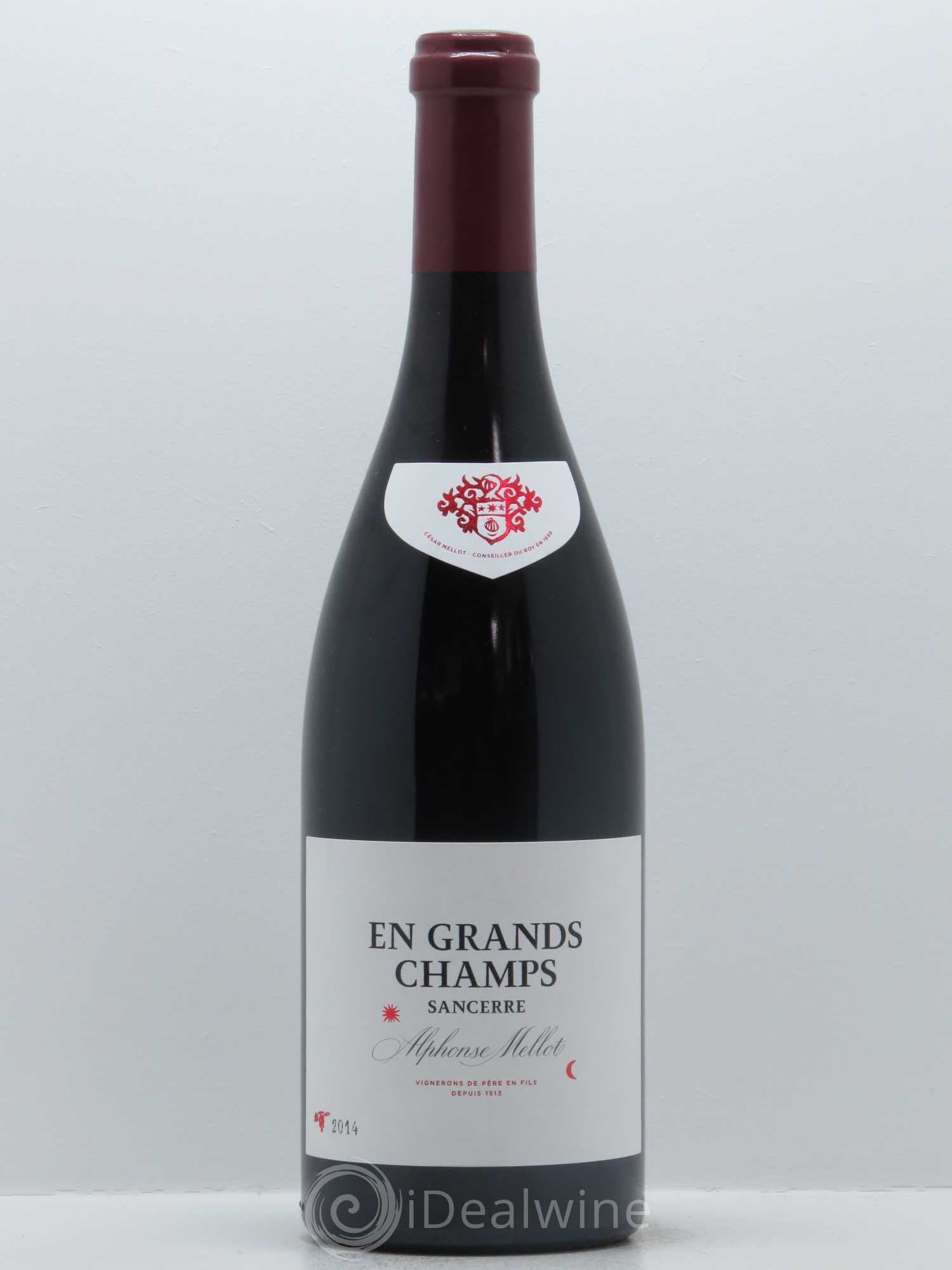 Sancerre En Grands Champs Alphonse Mellot 2014 - Lot de 1 bouteille - 0