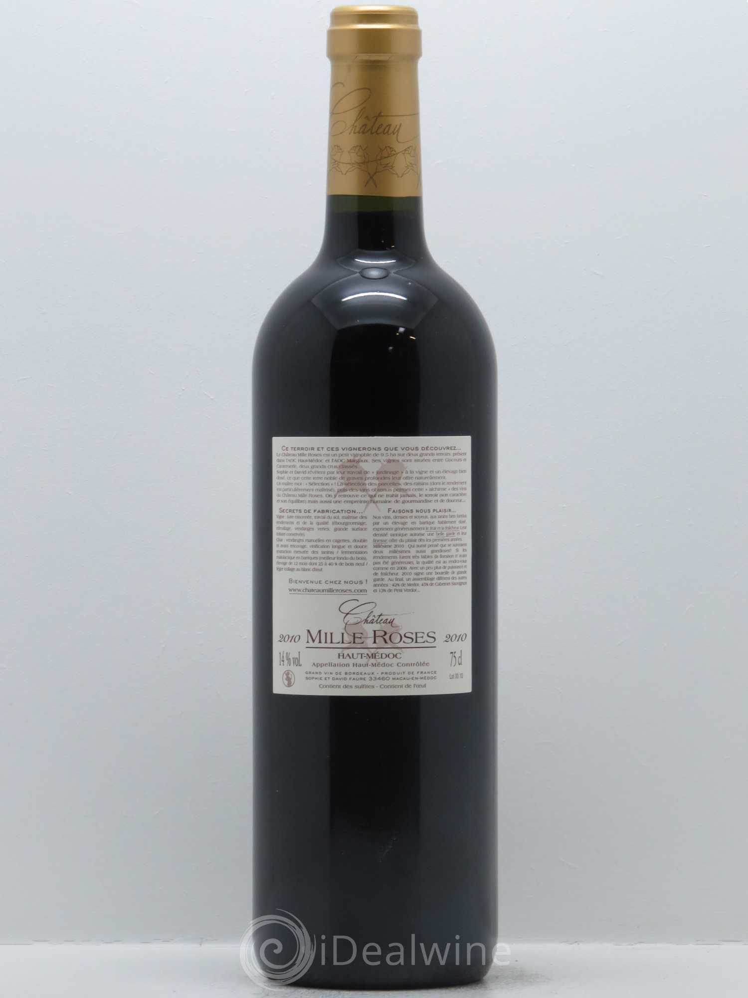 Château Mille Roses 2010 - Posten von 1 Flasche - 1
