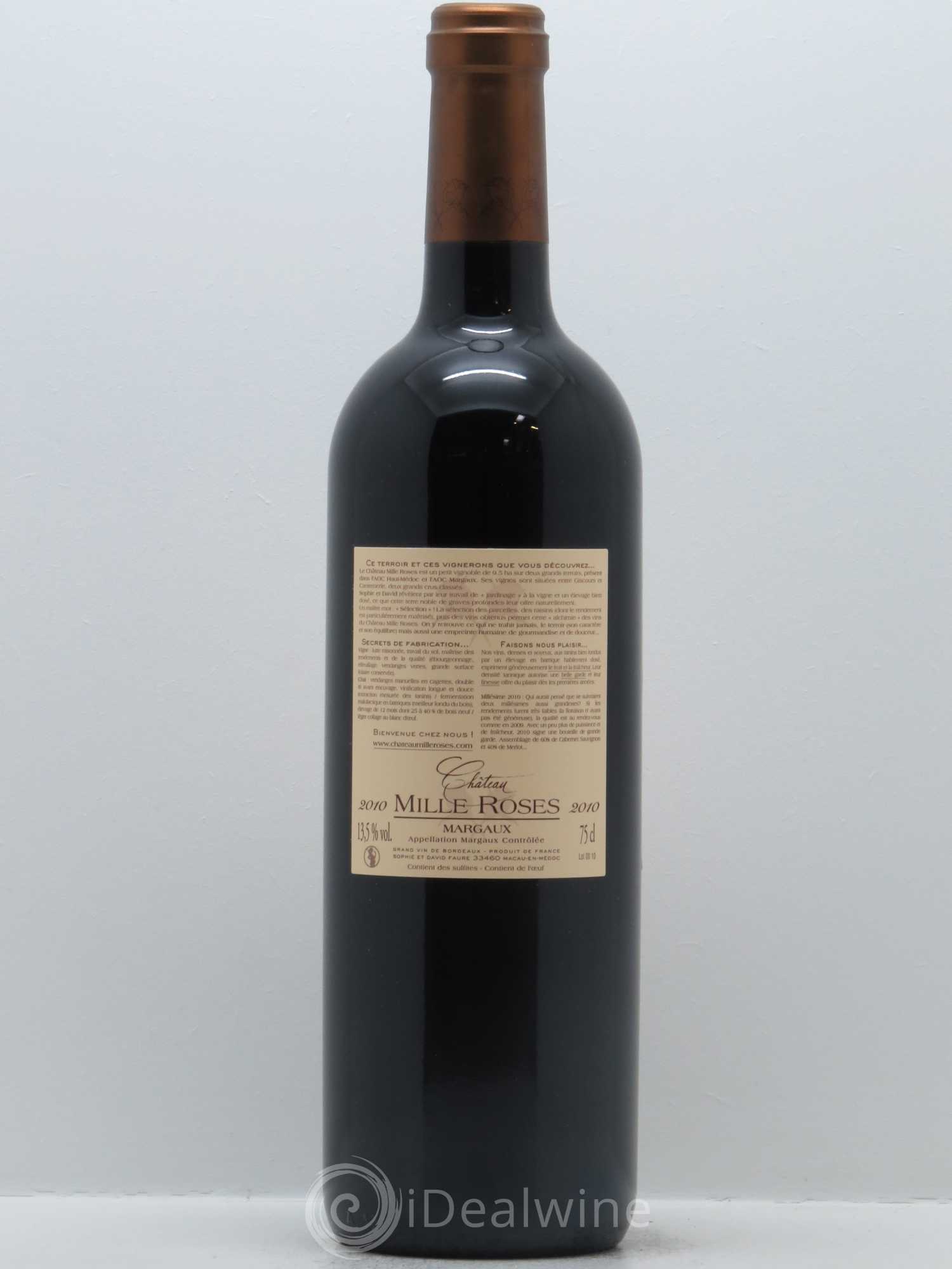 Mille Roses 2010 - Posten von 1 Flasche - 1