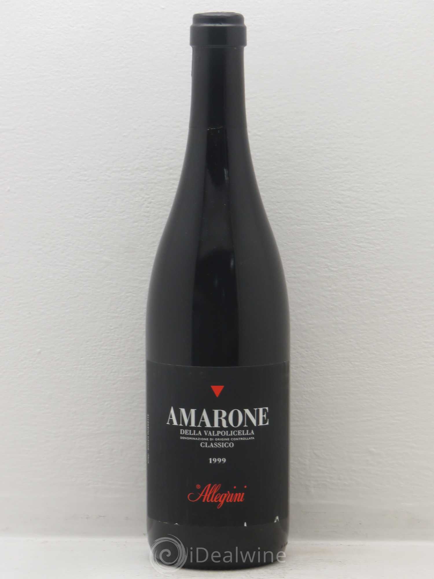 Amarone della Valpolicella DOC Allegrini classico 1999 - Lot de 1 bouteille - 0