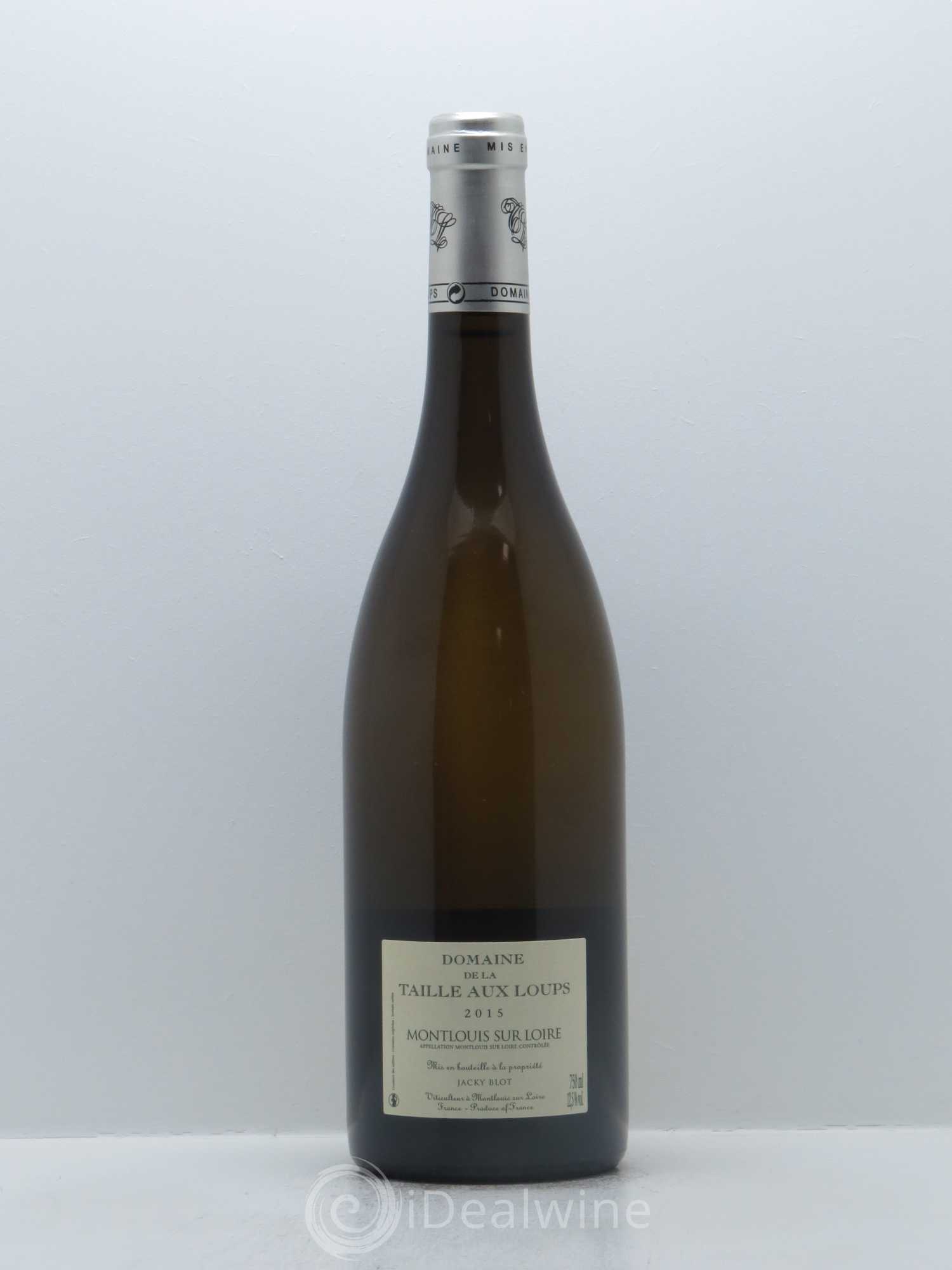 Montlouis-sur-Loire Les Hauts de Husseau La Taille aux Loups - Jacky Blot 2015 - Lot de 1 bouteille - 1