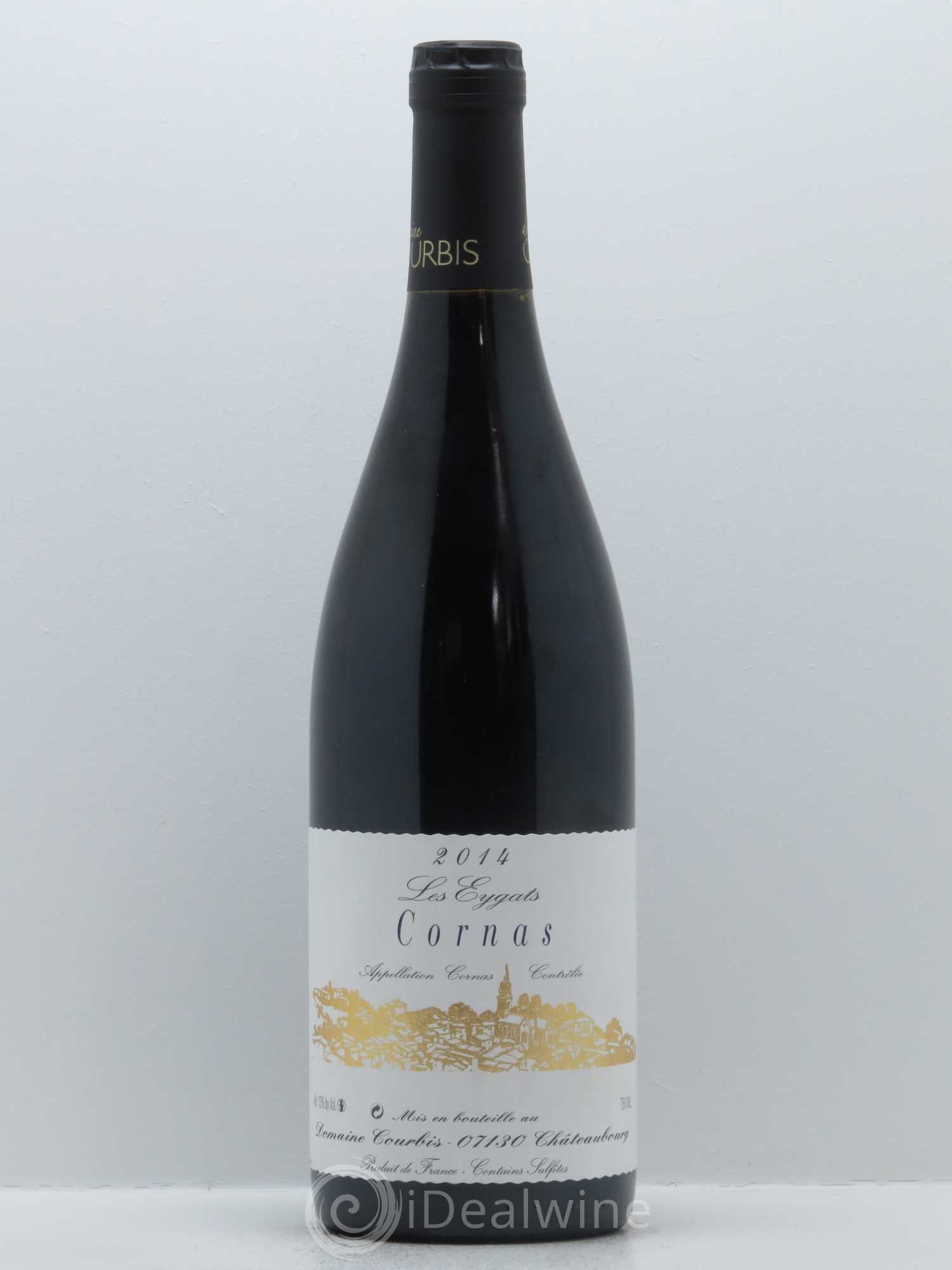 Cornas Les Eygats Courbis 2014 - Lot de 1 bouteille - 0