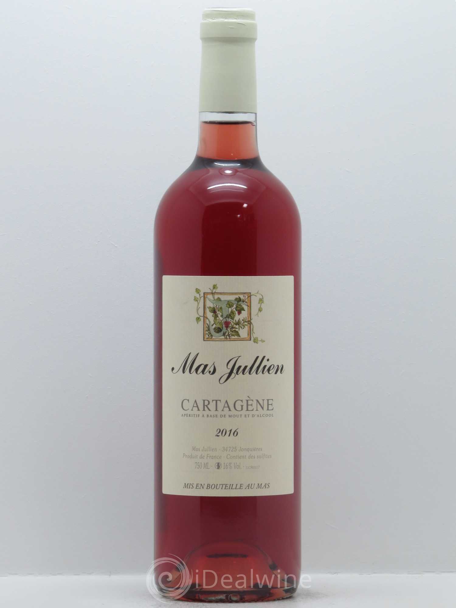 Vin de Liqueur Mas Jullien Cartagène Olivier Jullien 2016 - Lot de 1 bouteille - 0