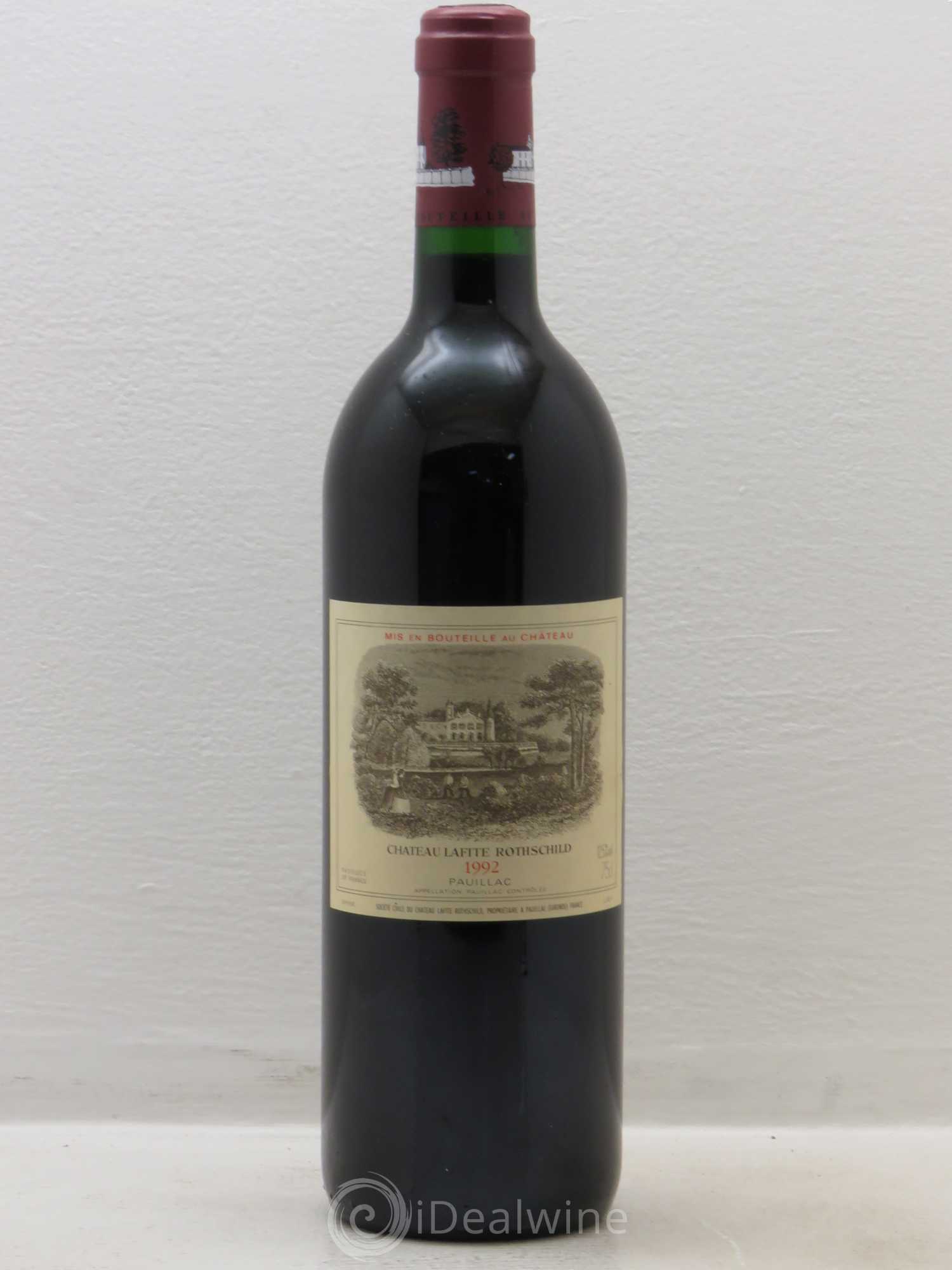 Château Lafite Rothschild 1er Grand Cru Classé 1992 - Lot de 1 bouteille - 0