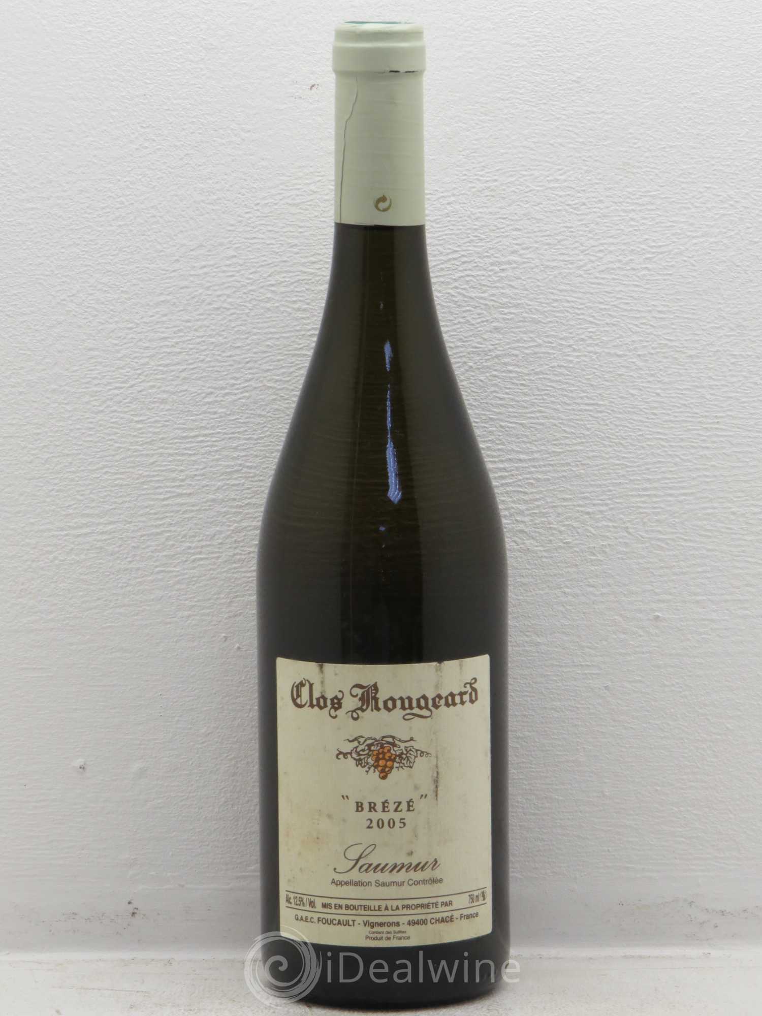 Saumur Brézé Clos Rougeard 2005 - Posten von 1 Flasche - 0