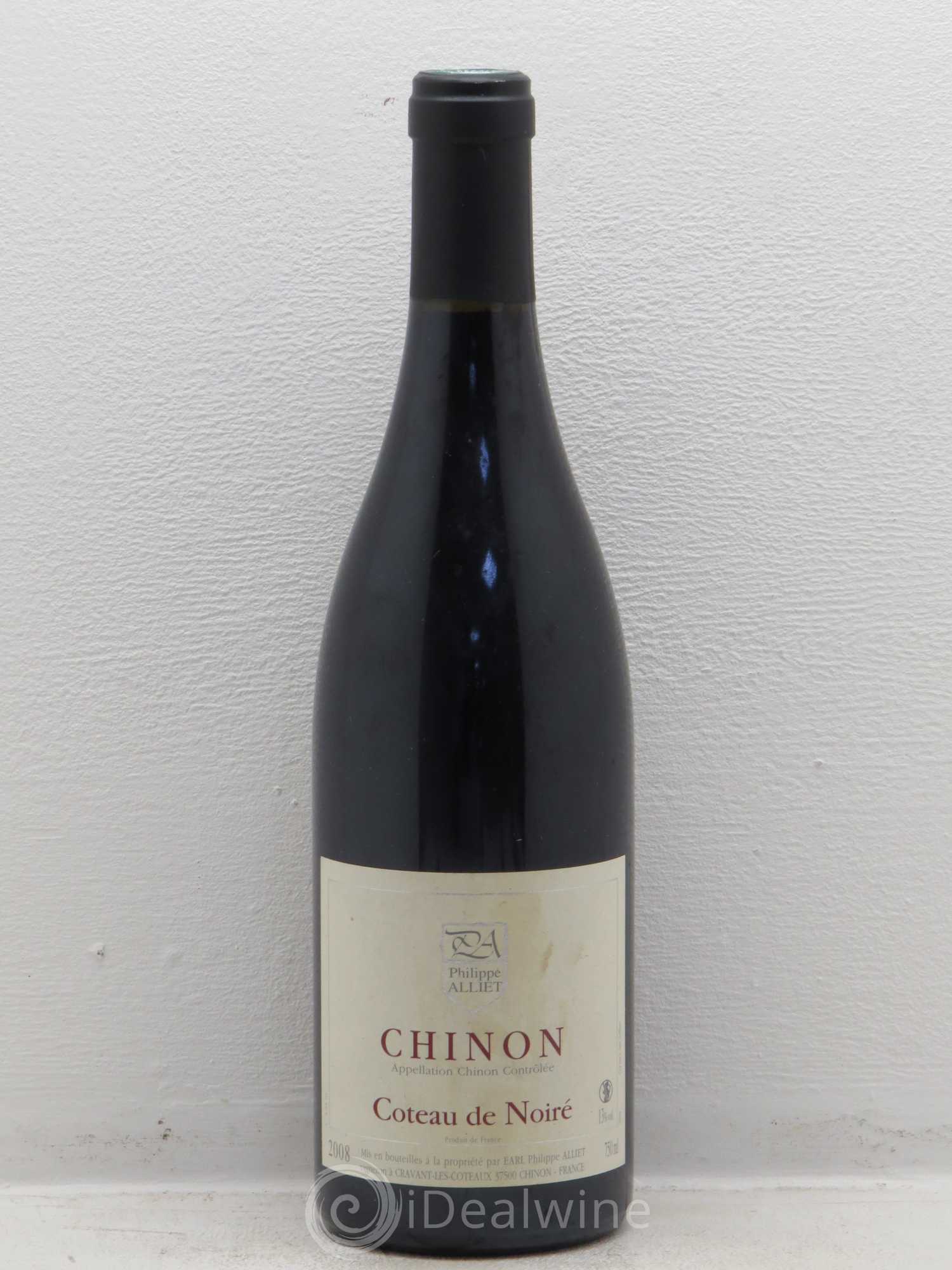 Chinon Coteau de Noiré Philippe Alliet 2008 - Lot de 1 bouteille - 0