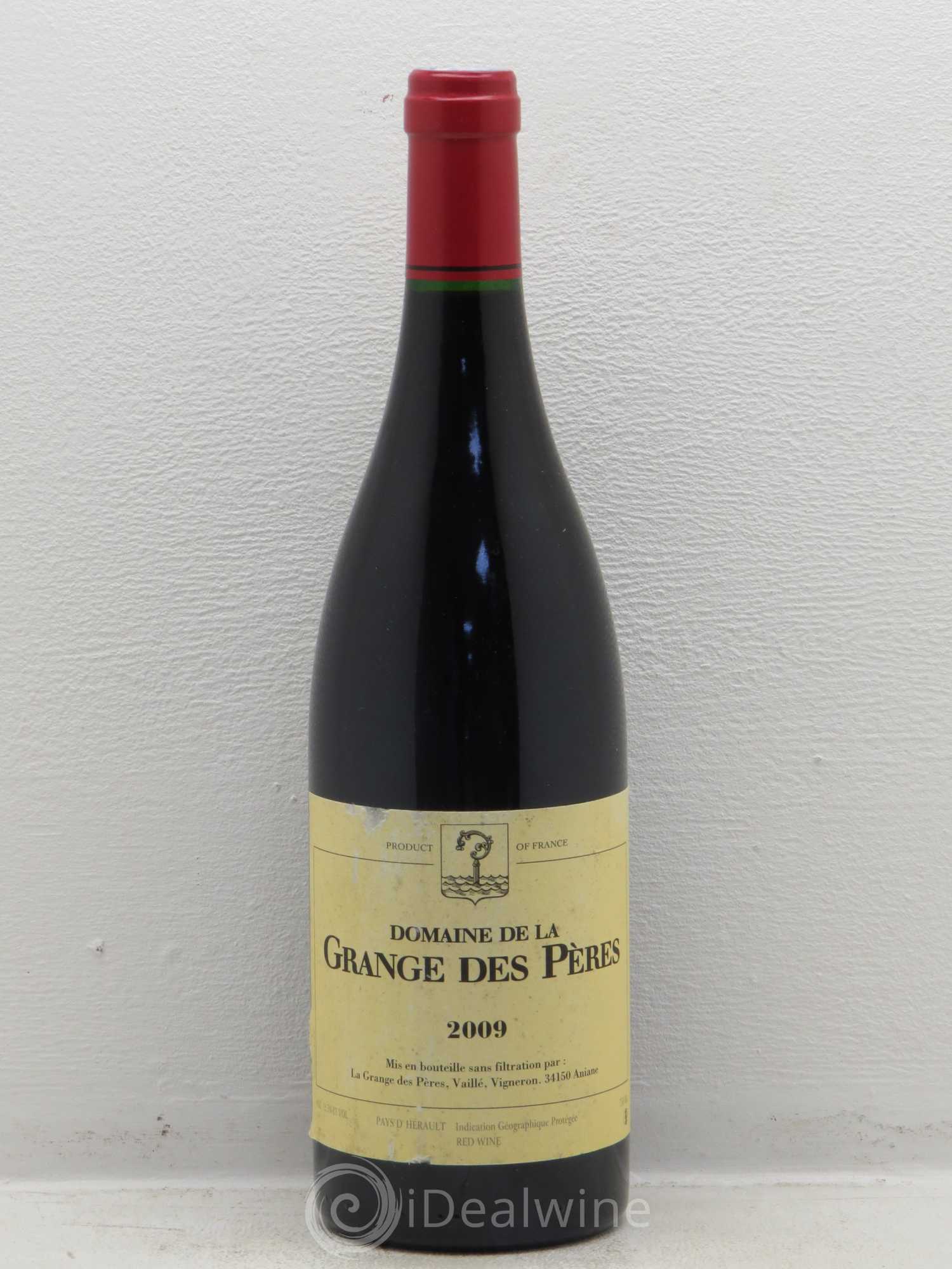 Pays d'Hérault Grange des Pères Laurent Vaillé 2009 - Lot de 1 bouteille - 0