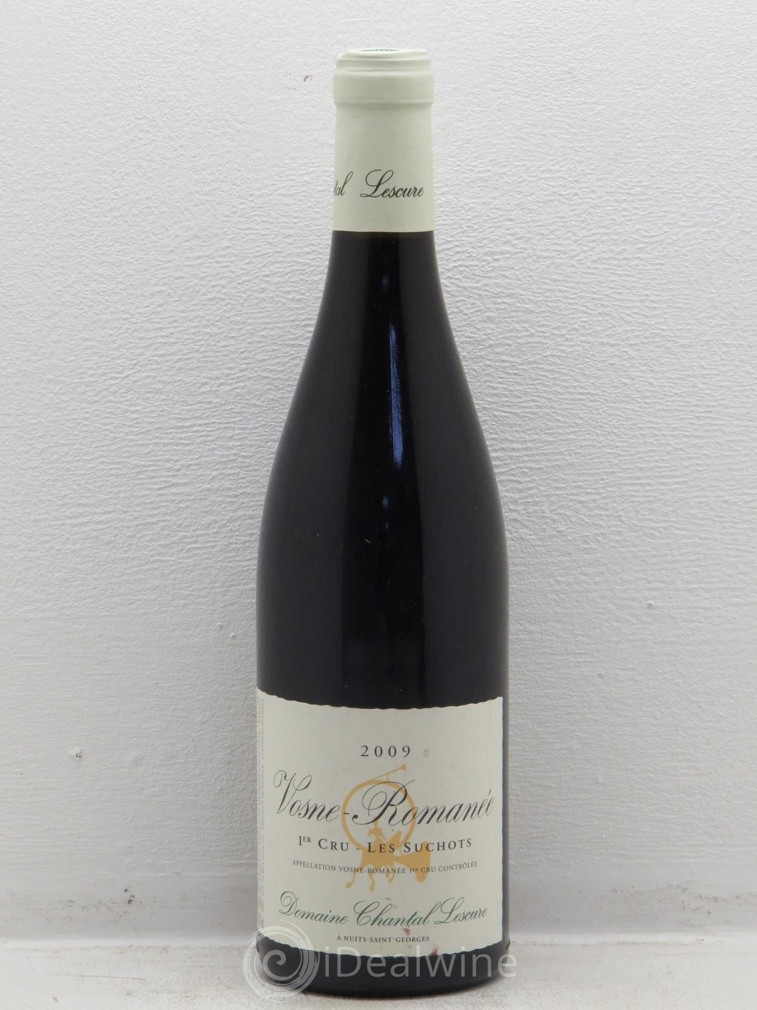 Vosne-Romanée 1er Cru Les Suchots Chantal Lescure 2009 - Lot de 1 bouteille - 0
