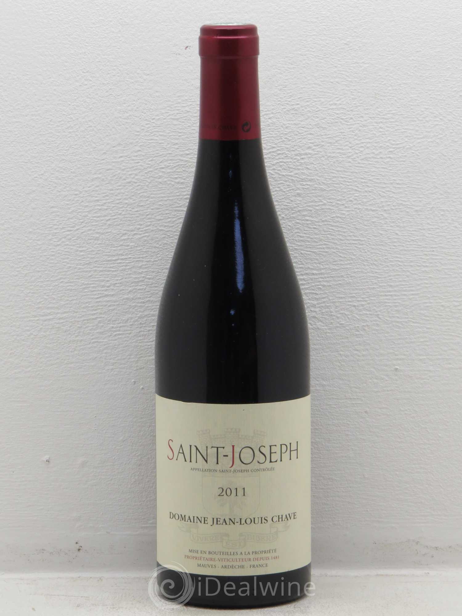 Saint-Joseph Jean-Louis Chave 2011 - Lot de 1 bouteille - 0