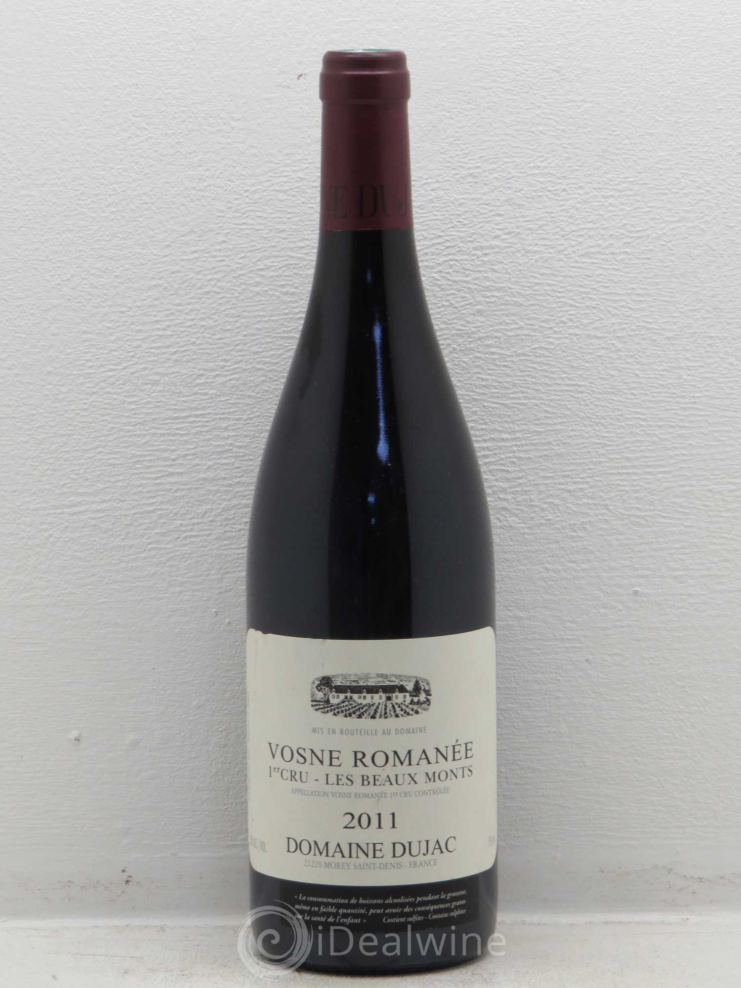 Vosne-Romanée 1er Cru Les Beaux Monts Dujac (Domaine) 2011 - Lot de 1 bouteille - 0