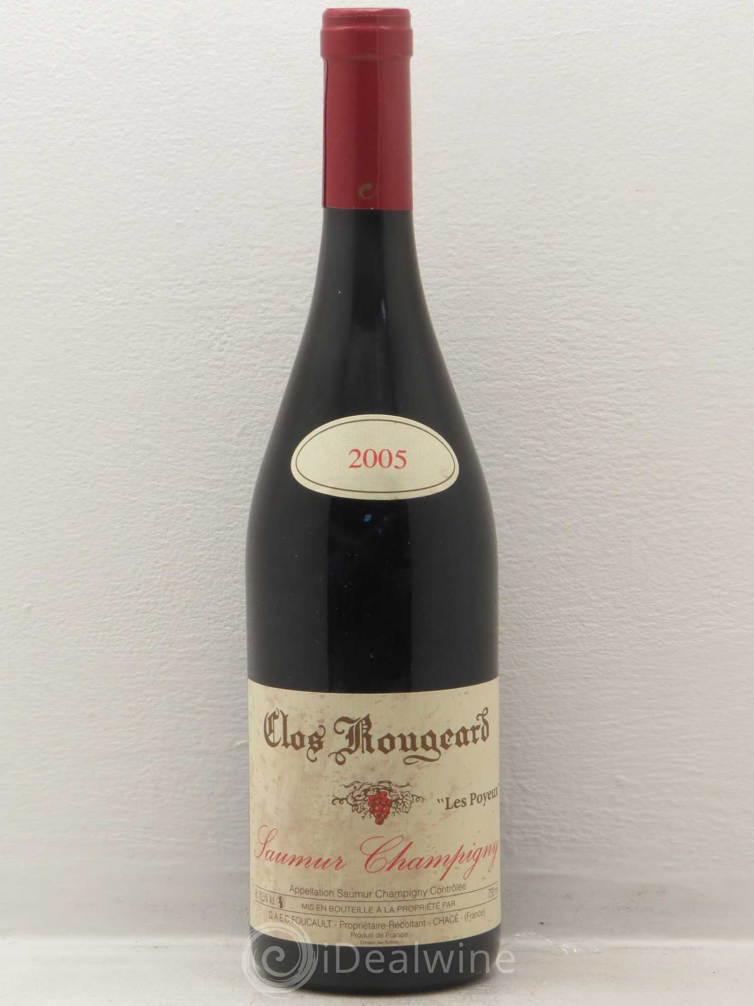 Saumur-Champigny Les Poyeux Clos Rougeard 2005 - Lot de 1 bouteille - 0
