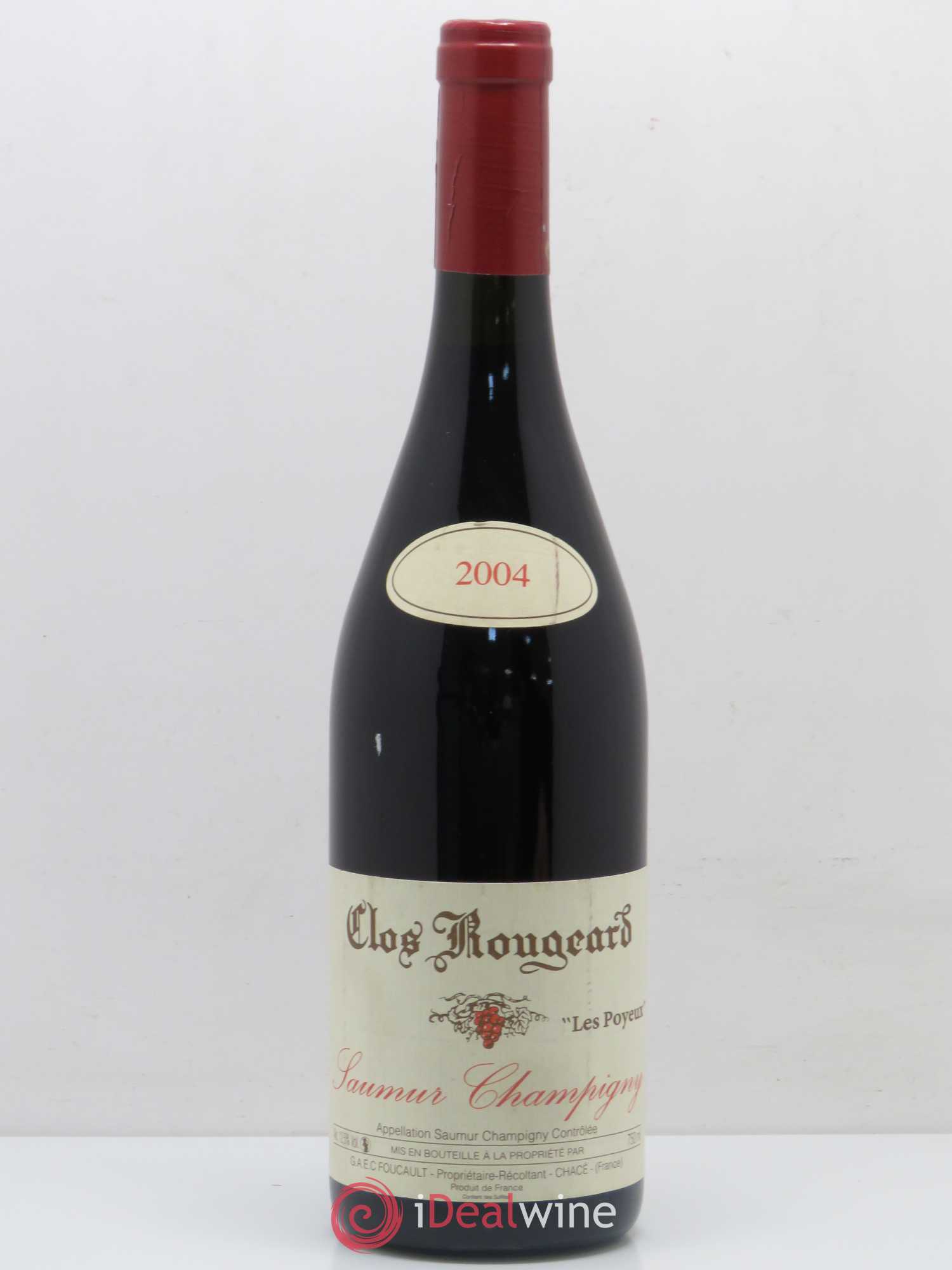 Saumur-Champigny Les Poyeux Clos Rougeard 2004 - Lot de 1 bouteille - 0