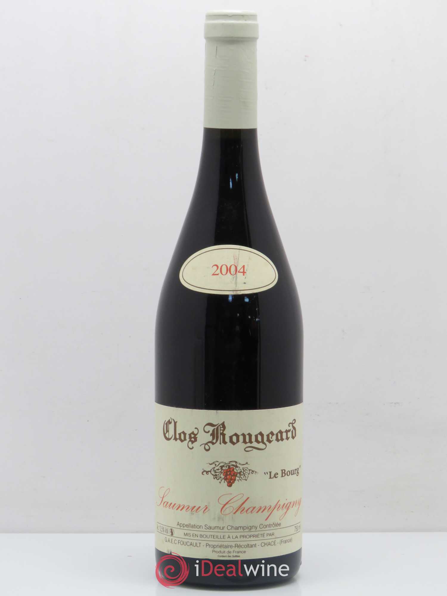 Saumur-Champigny Le Bourg Clos Rougeard 2004 - Lot de 1 bouteille - 0