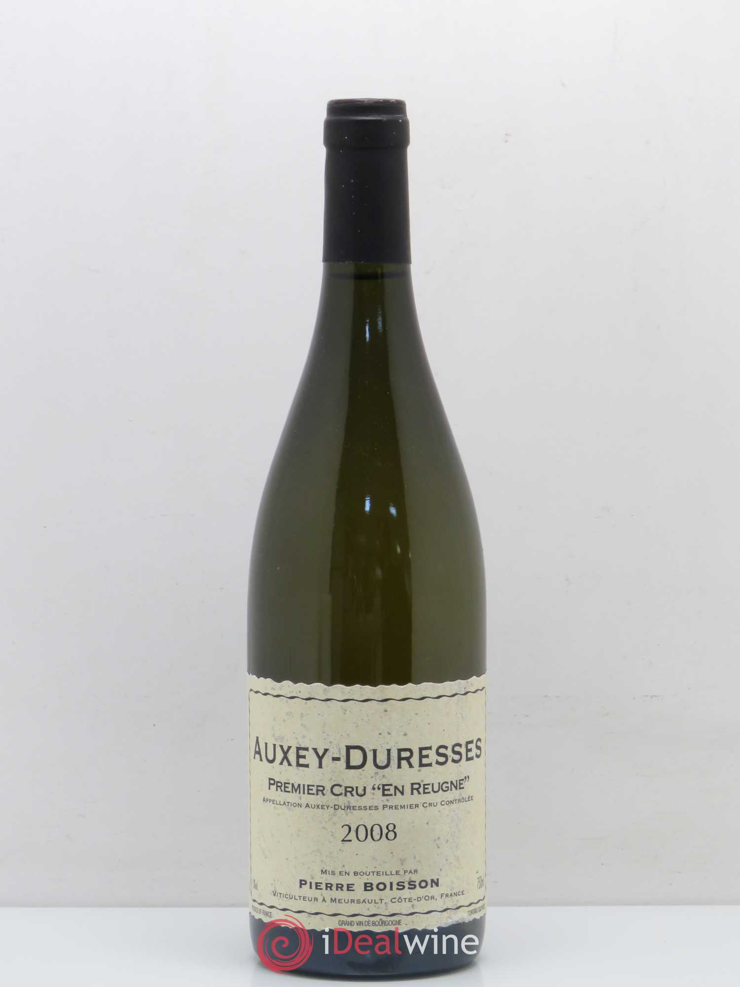Auxey-Duresses 1er Cru En Reugne Pierre Boisson (Domaine) 2008 - Lot de 1 bouteille - 0