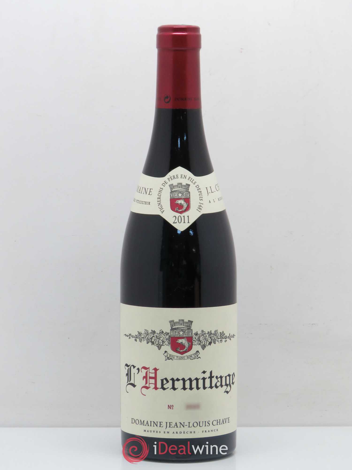 Hermitage Jean-Louis Chave 2011 - Lot de 1 bouteille - 0