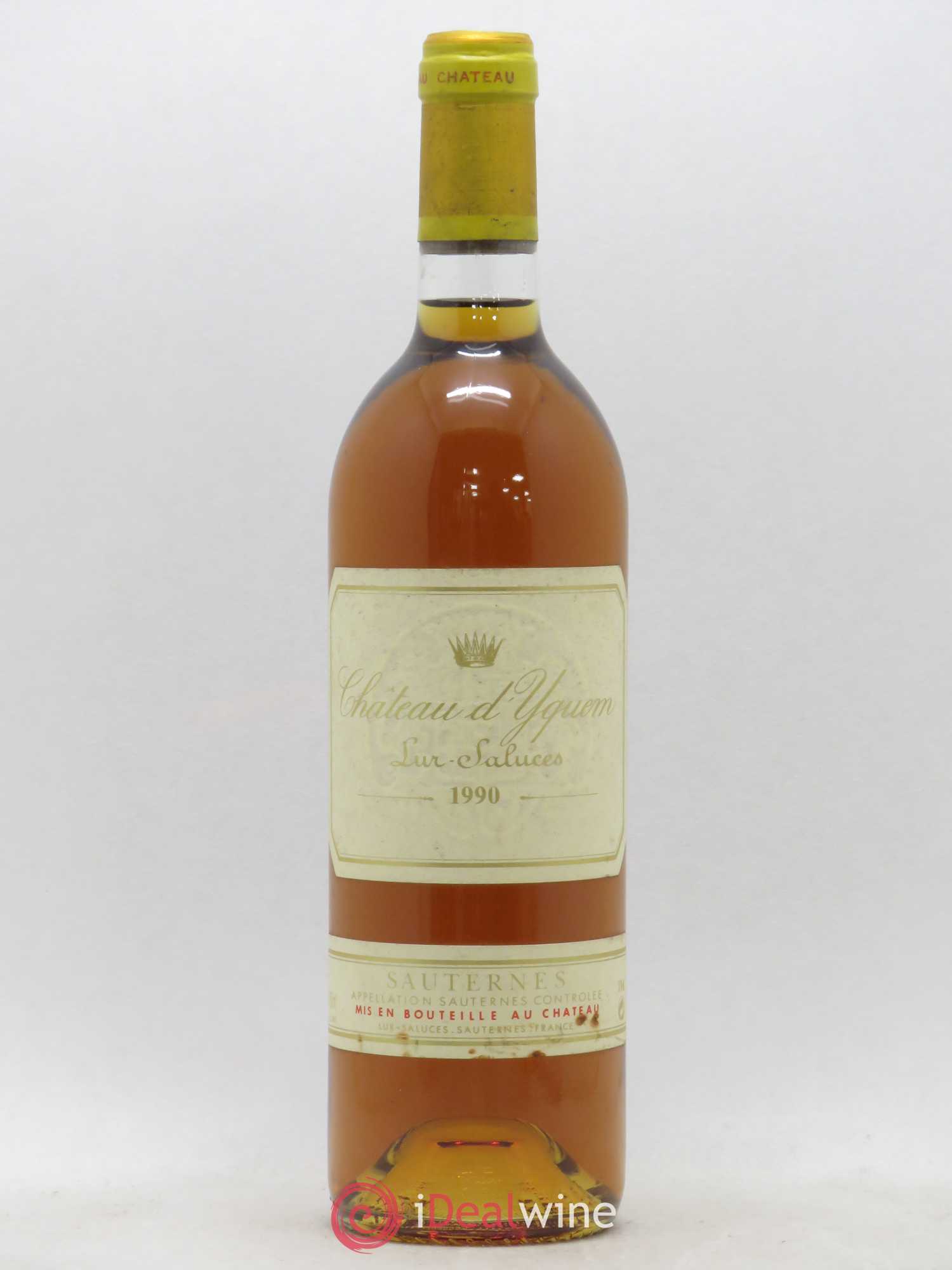 Château d' Yquem 1er Cru Classé Supérieur 1990 - Lotto di 1 bottiglia - 0