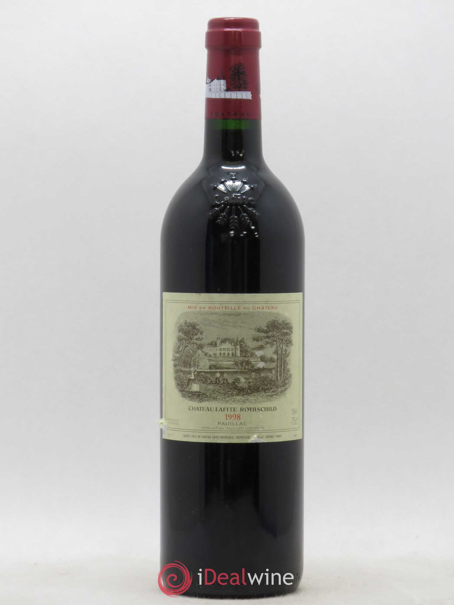 Château Lafite Rothschild 1er Grand Cru Classé 1998 - Lot de 1 bouteille - 0
