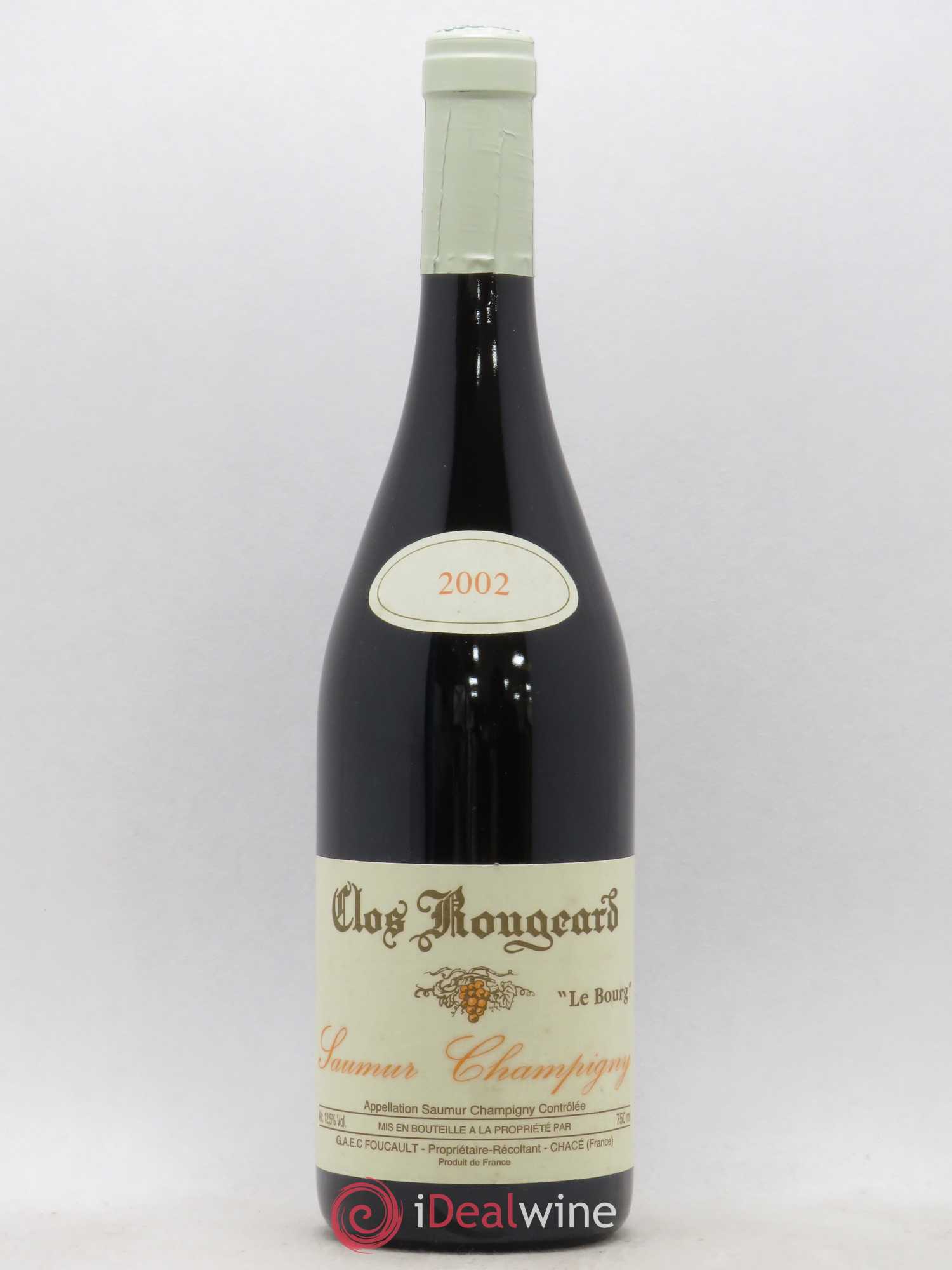 Saumur-Champigny Le Bourg Clos Rougeard 2002 - Lot de 1 bouteille - 0