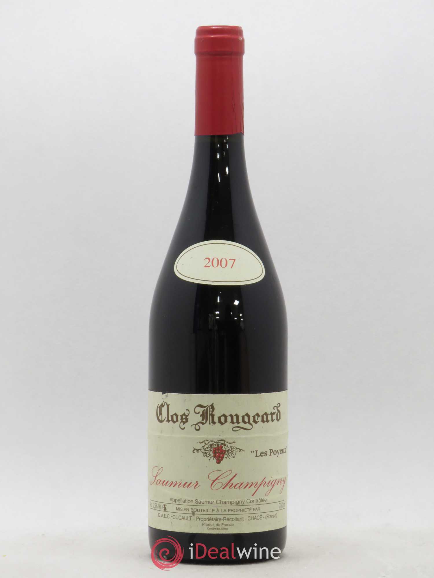 Saumur-Champigny Les Poyeux Clos Rougeard 2007 - Lot de 1 bouteille - 0