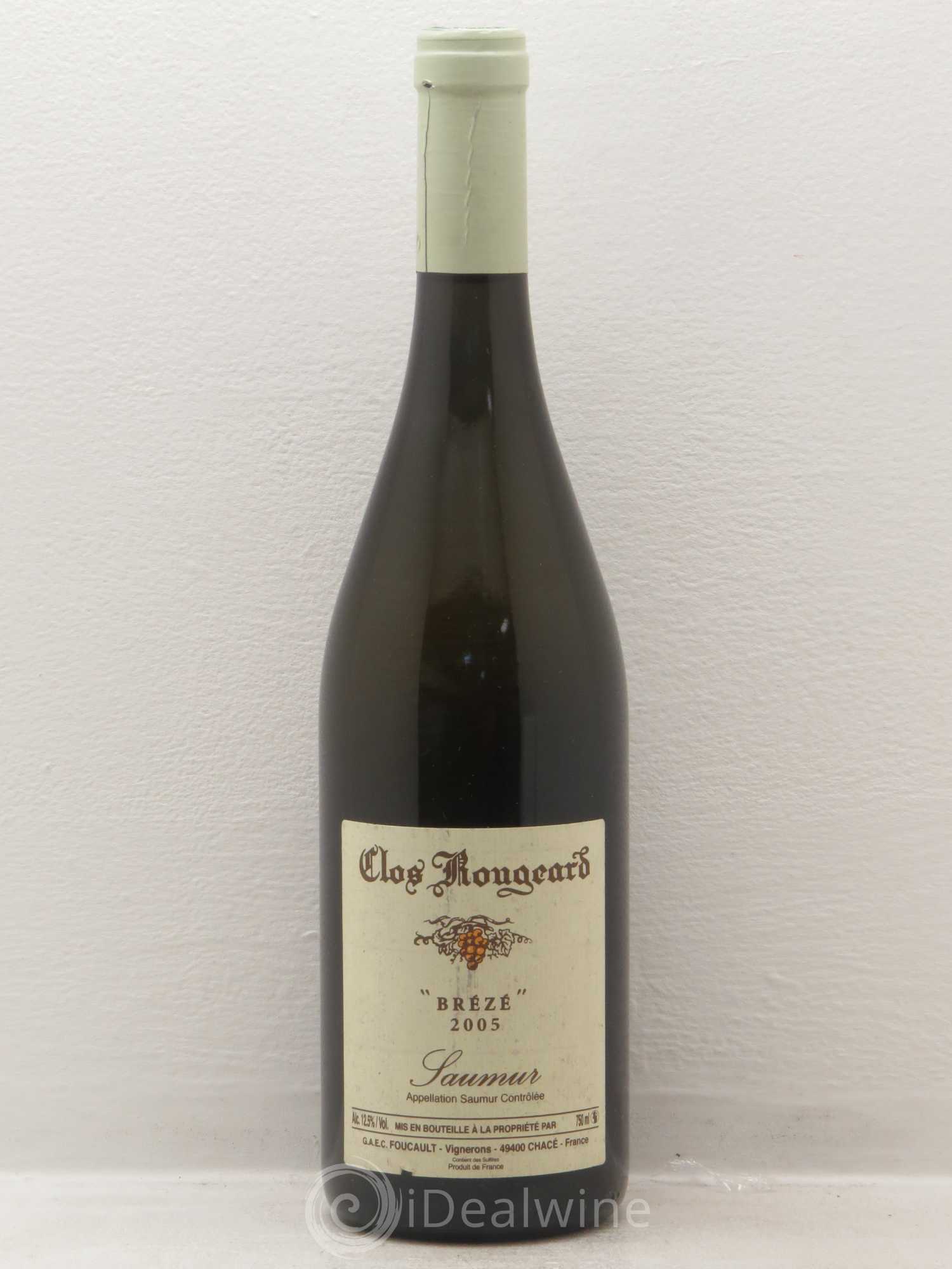 Saumur Brézé Clos Rougeard 2005 - Posten von 1 Flasche - 0