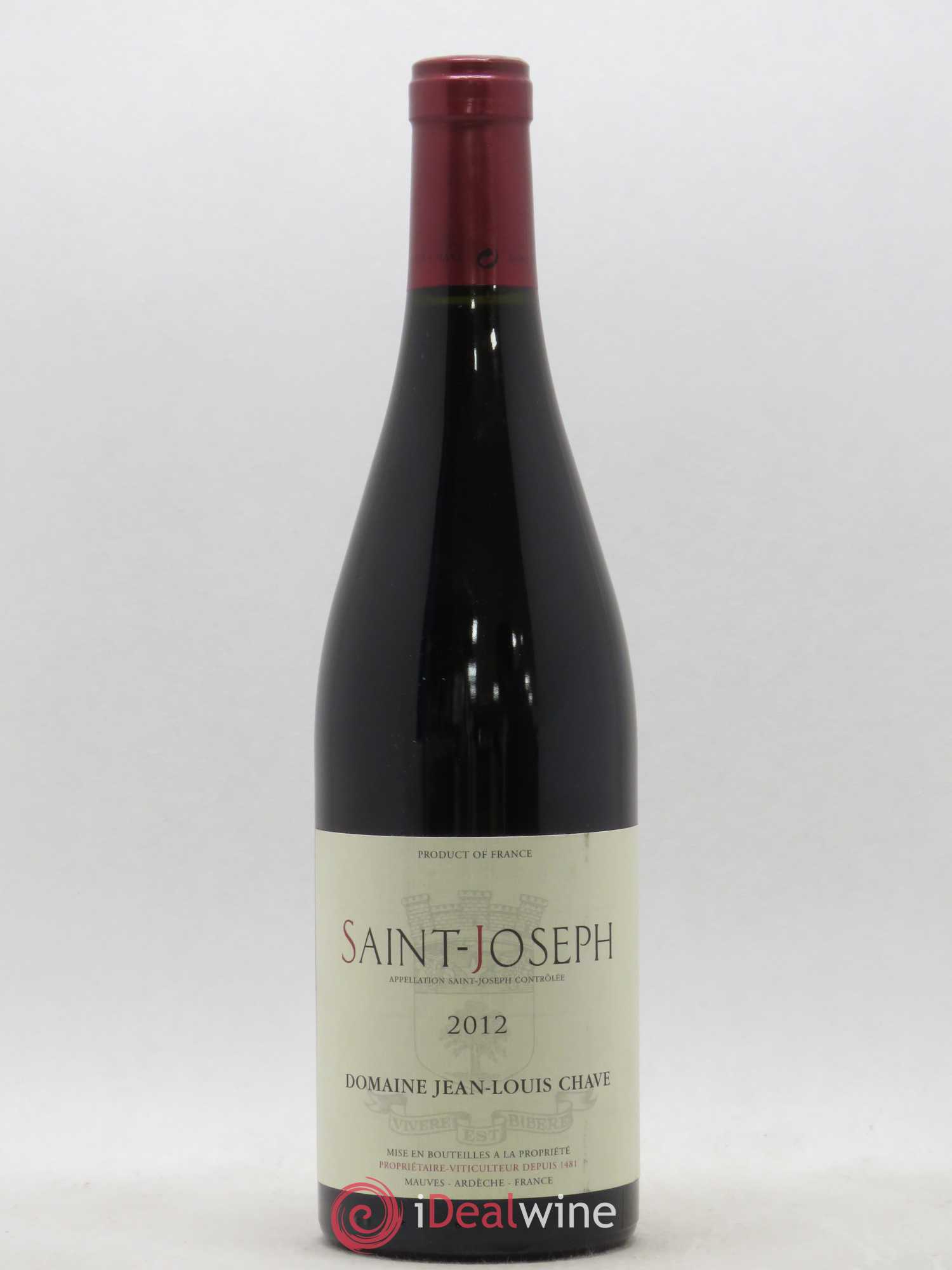 Saint-Joseph Jean-Louis Chave 2012 - Lot de 1 bouteille - 0