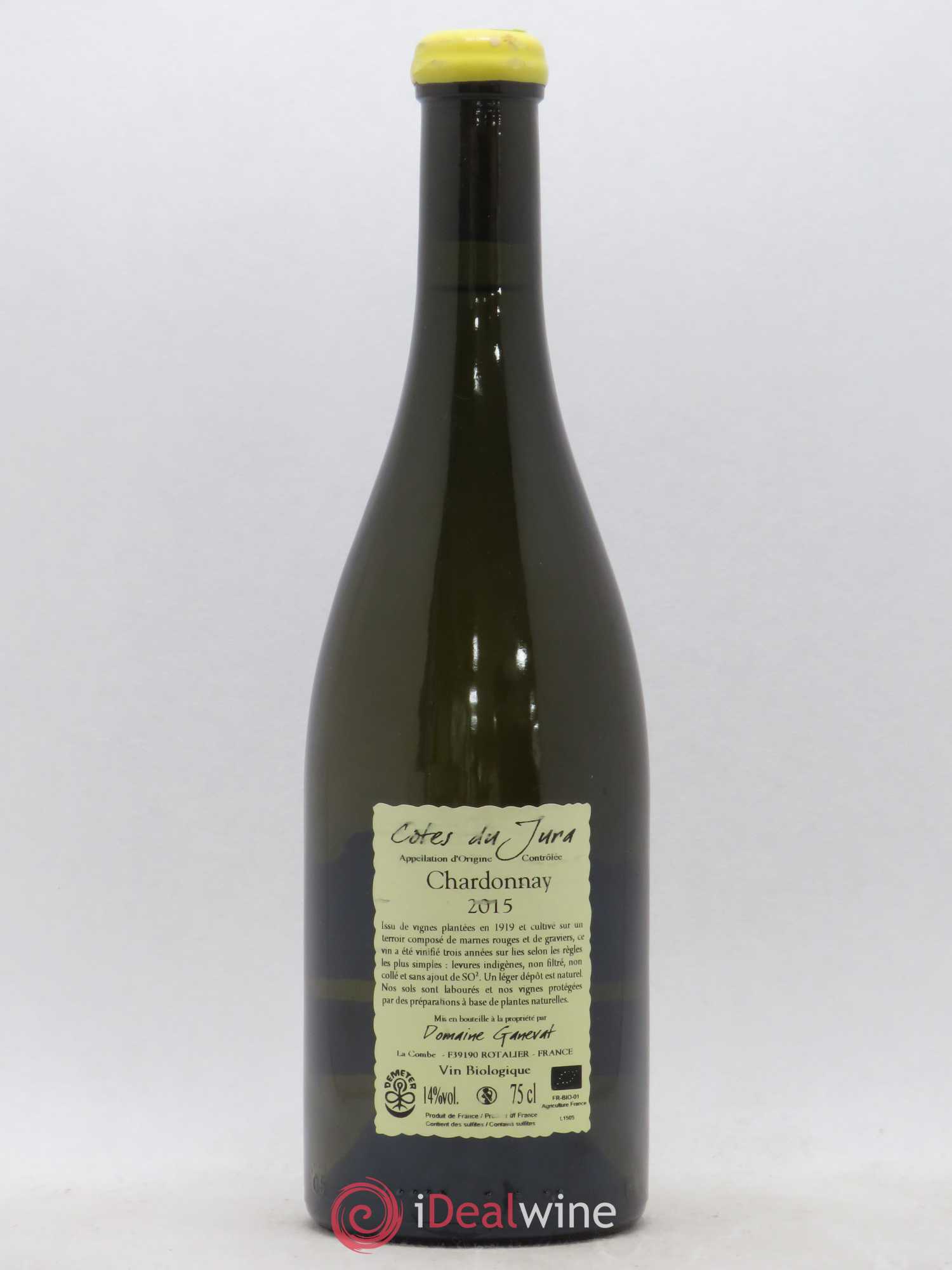 Côtes du Jura Les Grands Teppes Vieilles Vignes Jean-François Ganevat (Domaine) 2015 - Lot de 1 bouteille - 1