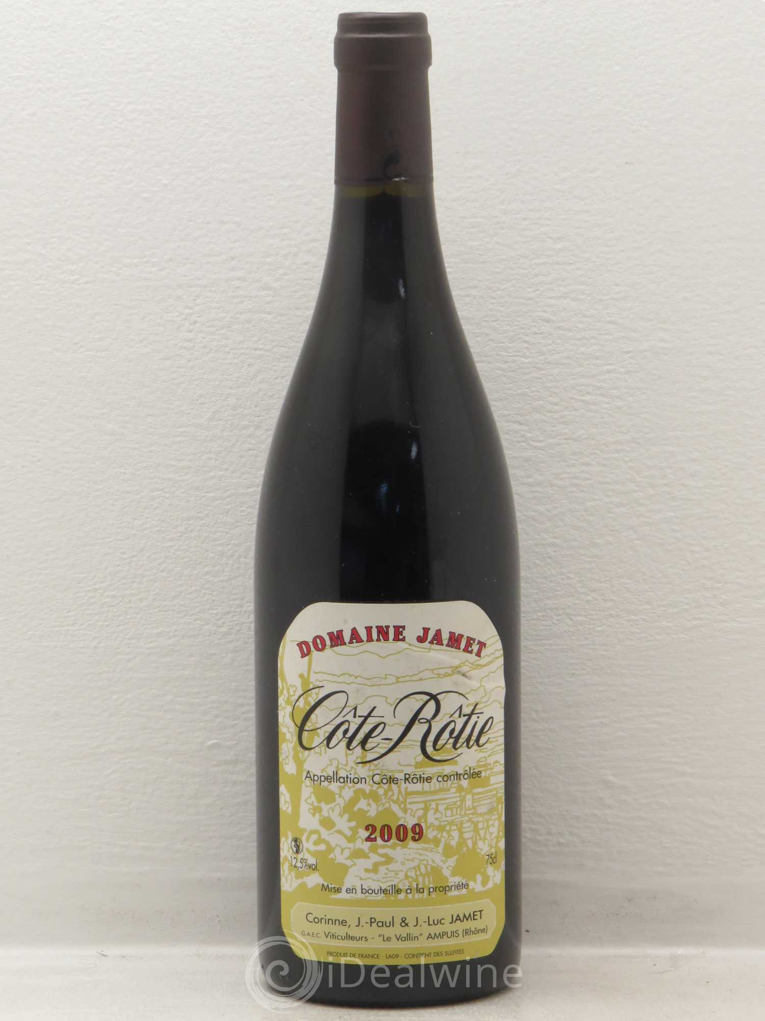 Côte-Rôtie Jamet (Domaine) 2009 - Lot de 1 bouteille - 0