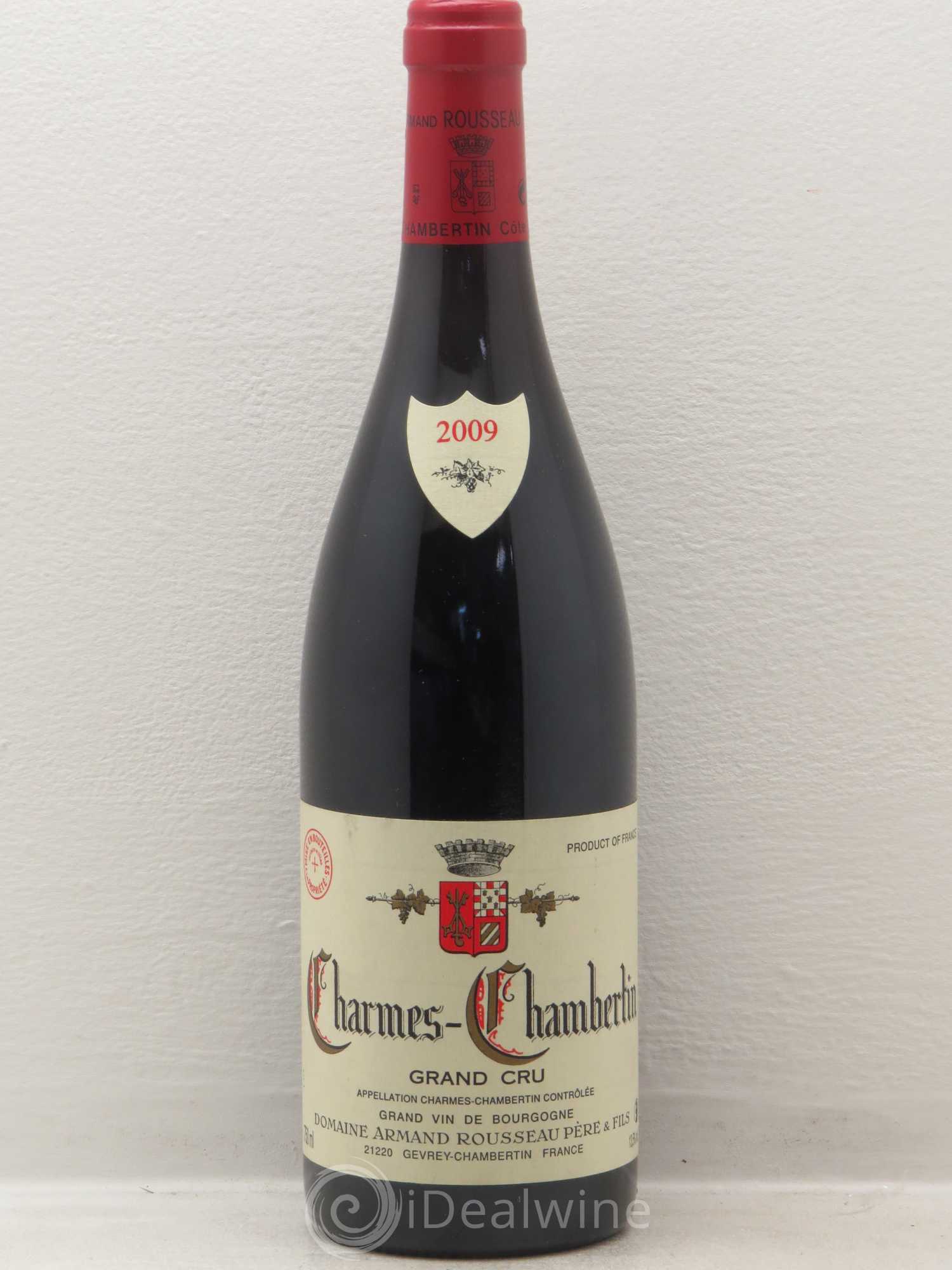 Charmes-Chambertin Grand Cru Armand Rousseau (Domaine) 2009 - Lot de 1 bouteille - 0
