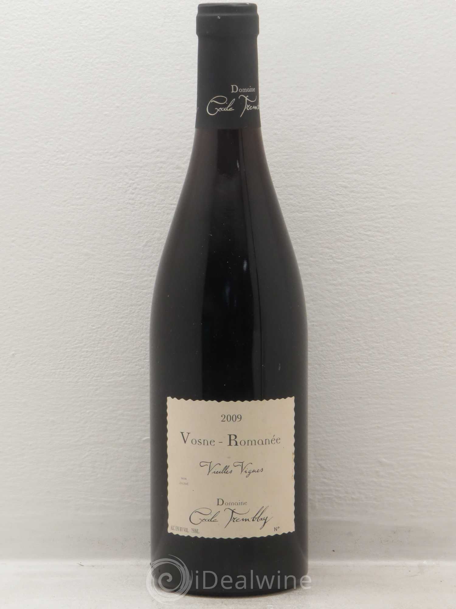 Vosne-Romanée Vieilles Vignes Cécile Tremblay 2009 - Lot de 1 bouteille - 0