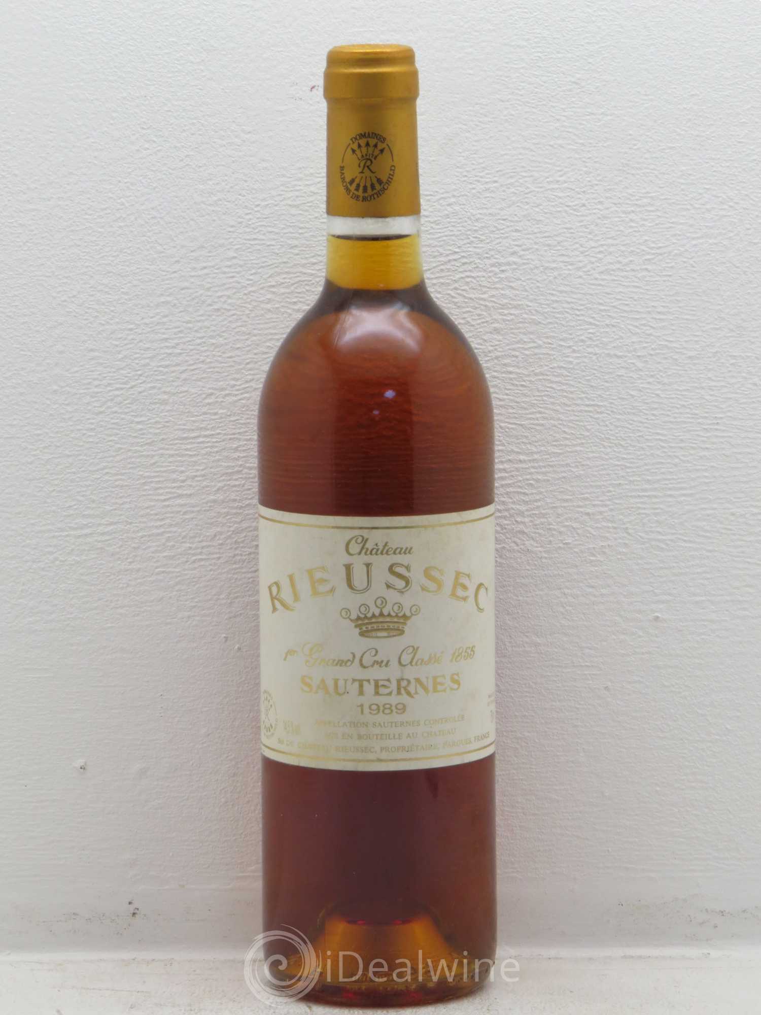 Château Rieussec 1er Grand Cru Classé 1989 - Posten von 1 Flasche - 0