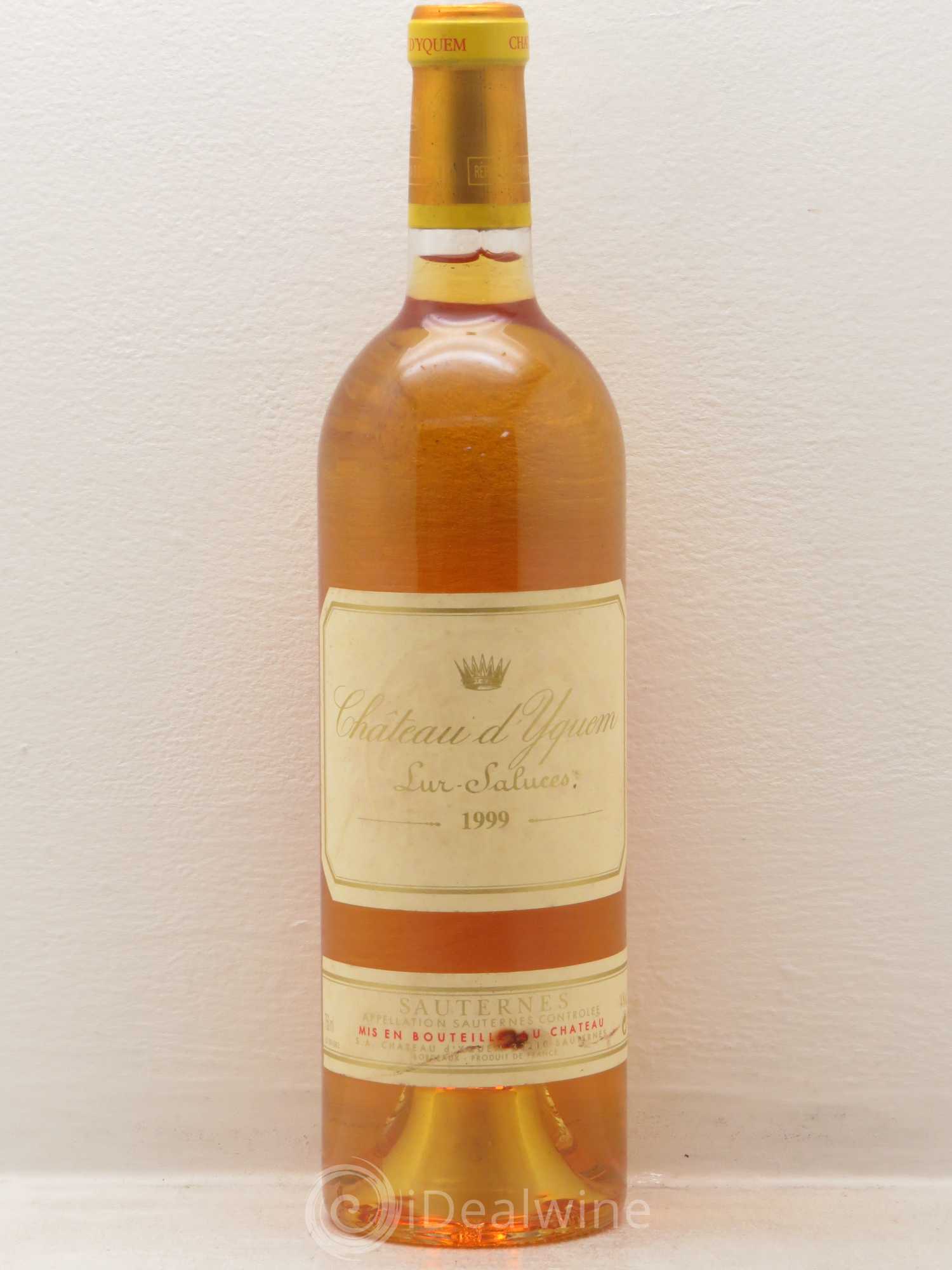 Château d' Yquem 1er Cru Classé Supérieur 1999 - Lotto di 1 bottiglia - 0