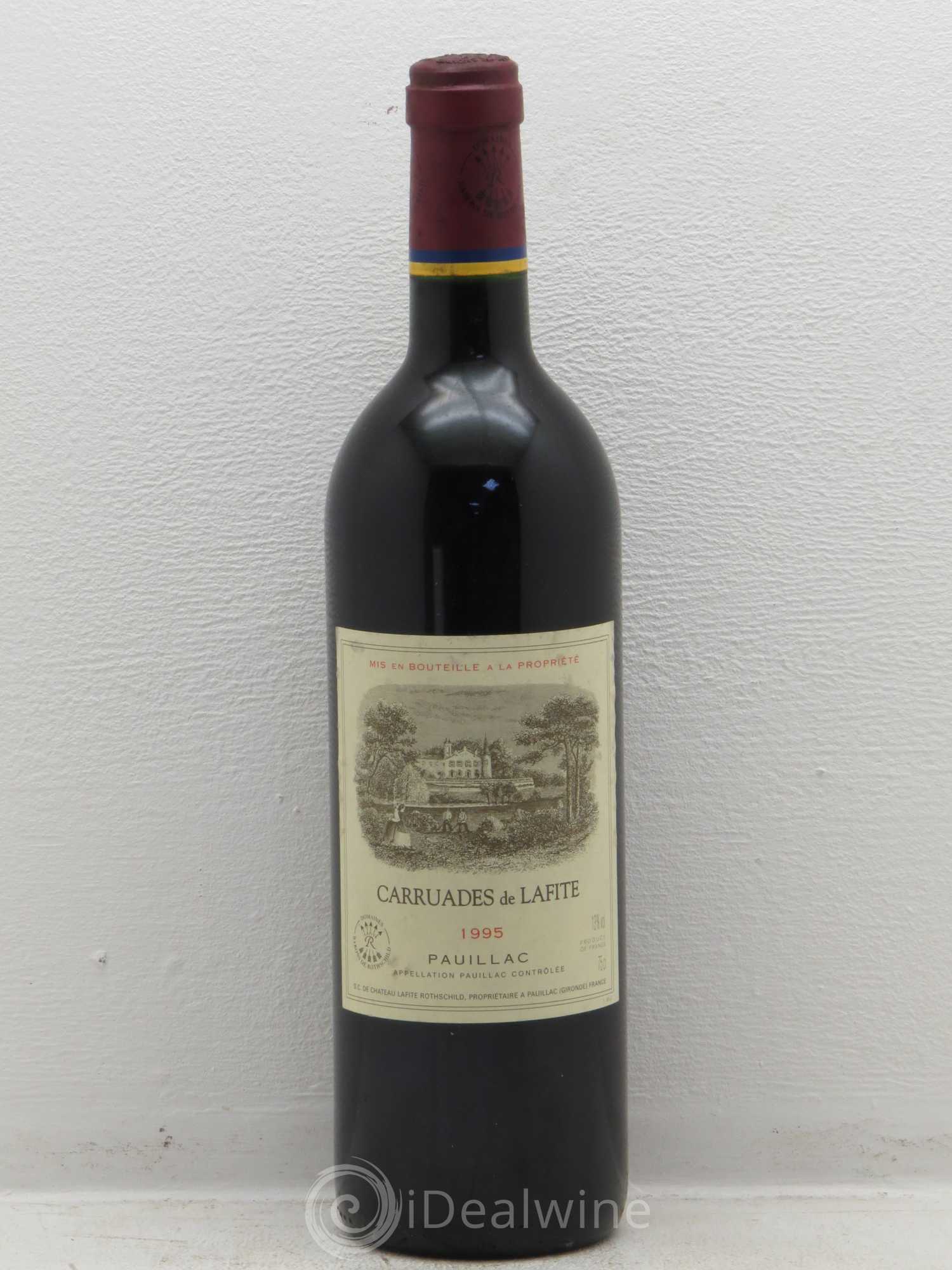 Carruades de Lafite Rothschild Second Vin 1995 - Lot de 1 bouteille - 0